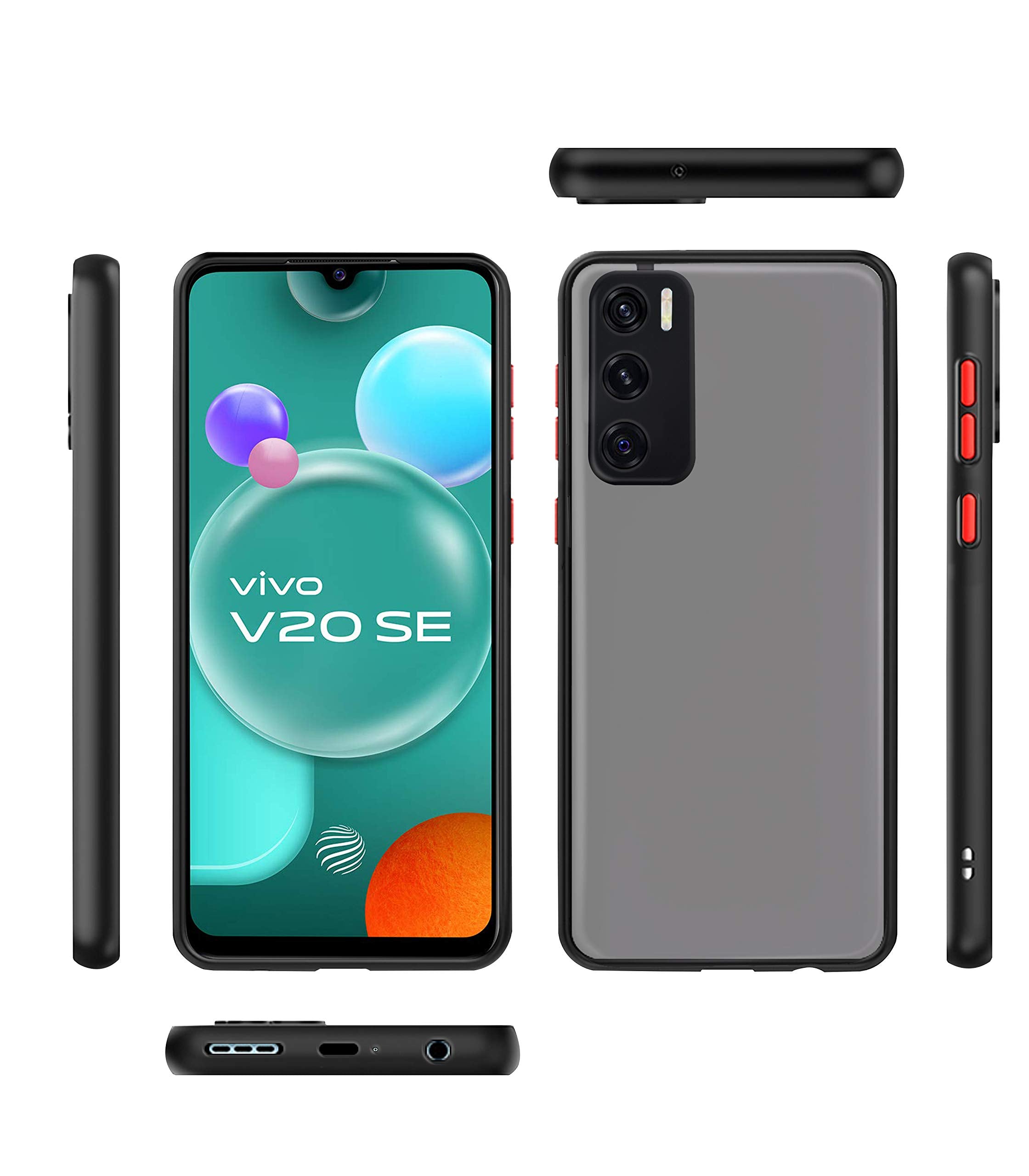 Pikkme Vivo V20 SE black phone cover – photo 2