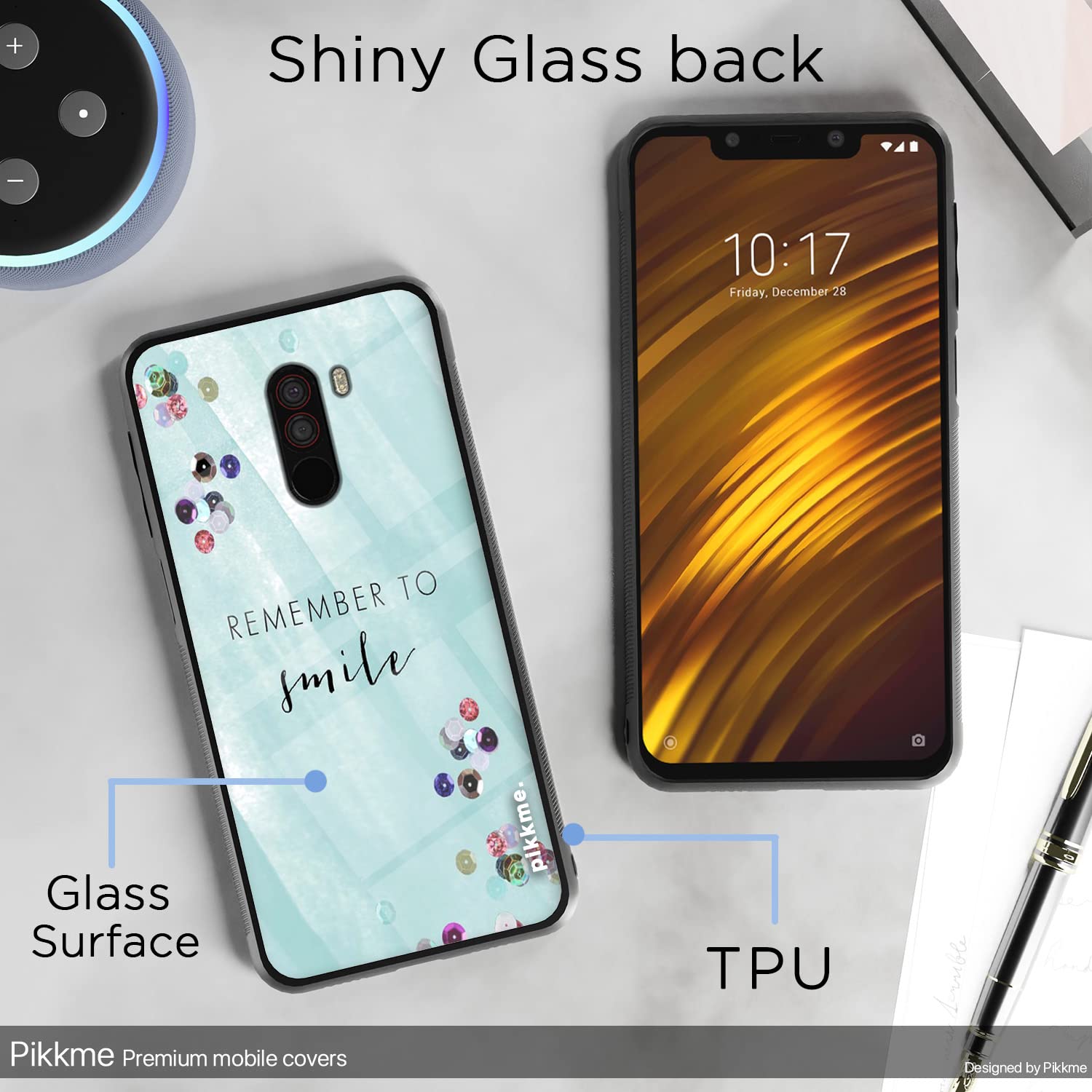 Poco F1 Hybrid back cover by Pikkme – photo 3