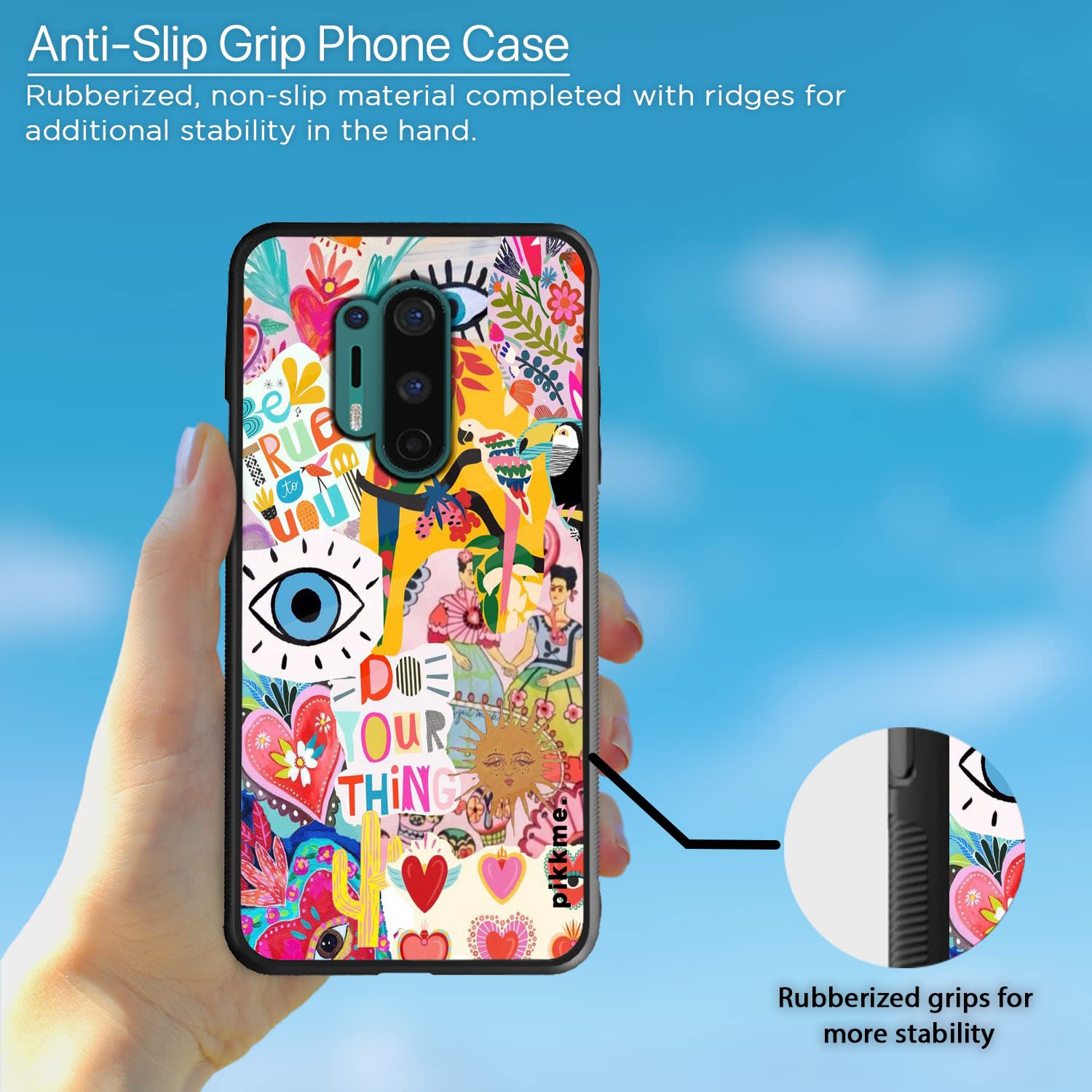 OnePlus 8 Pro mobile back cover by Pikkme – photo 5