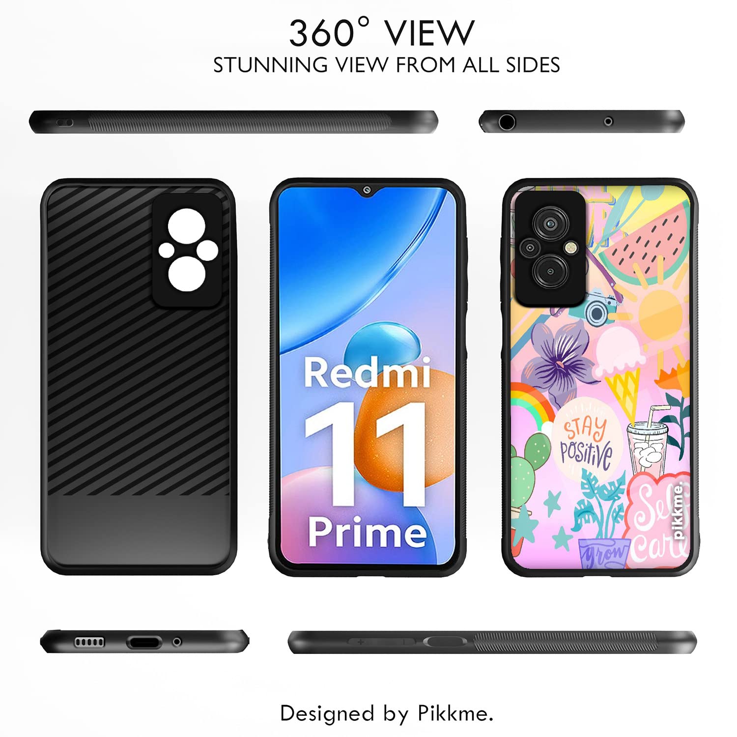 Pikkme Hybrid back cover for Redmi 11 Prime 4G – photo 2