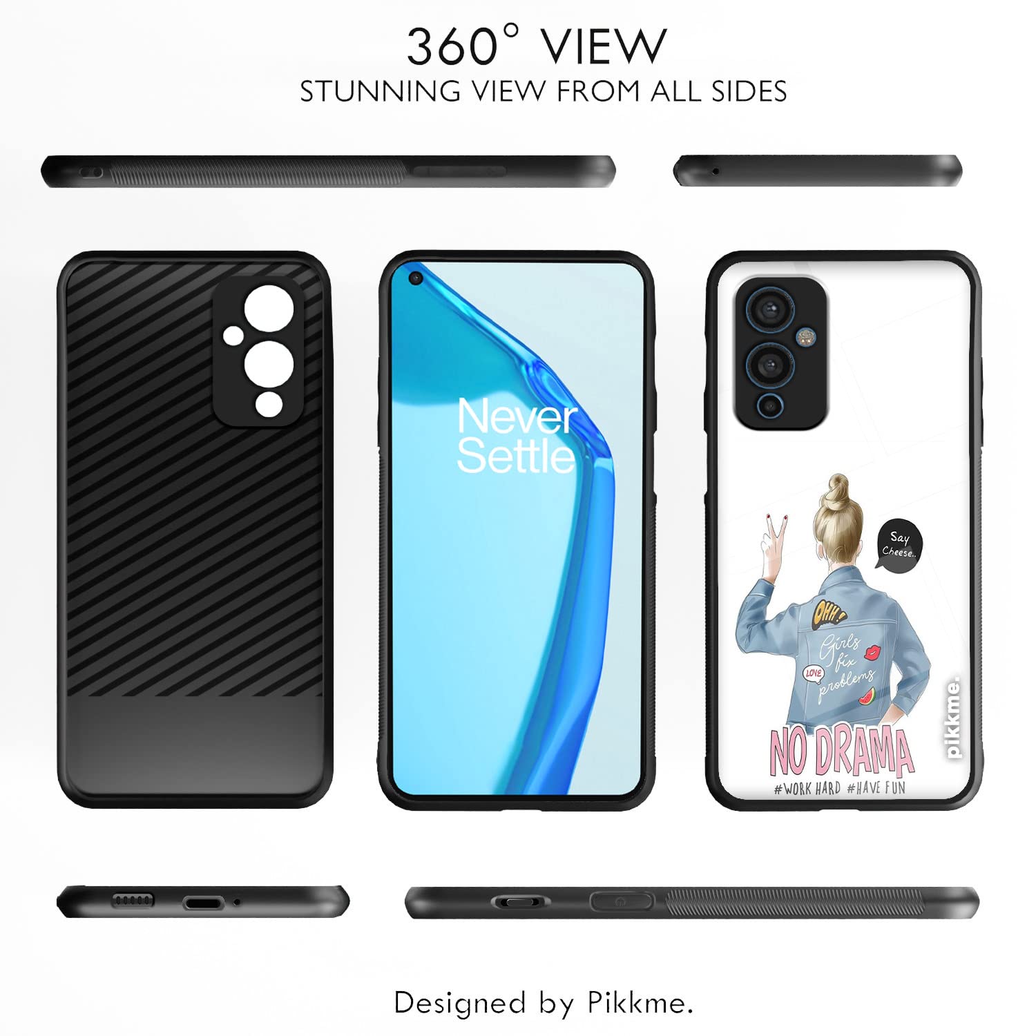 Hybrid Mobile back cover for OnePlus 9 – Pikkme – photo 2