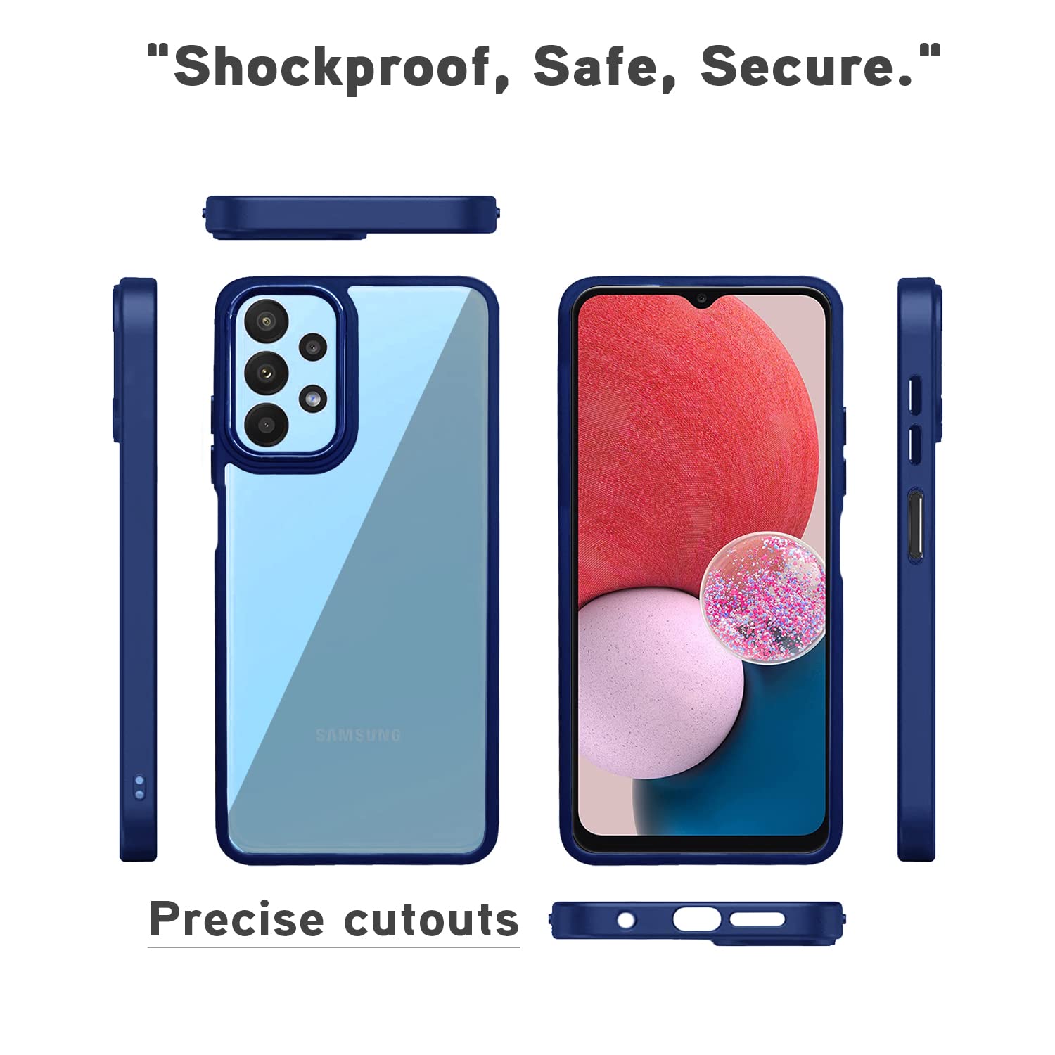 Blue Chrome mobile cover for Samsung A13 4G – Pikkme – photo 3