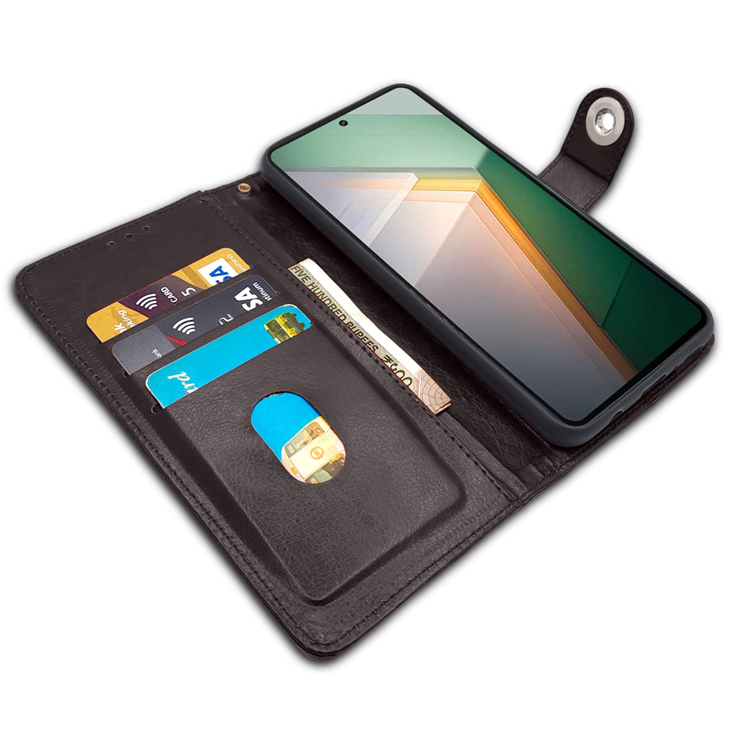 Pikkme coffee flip case for iQOO 11 5G – photo 3