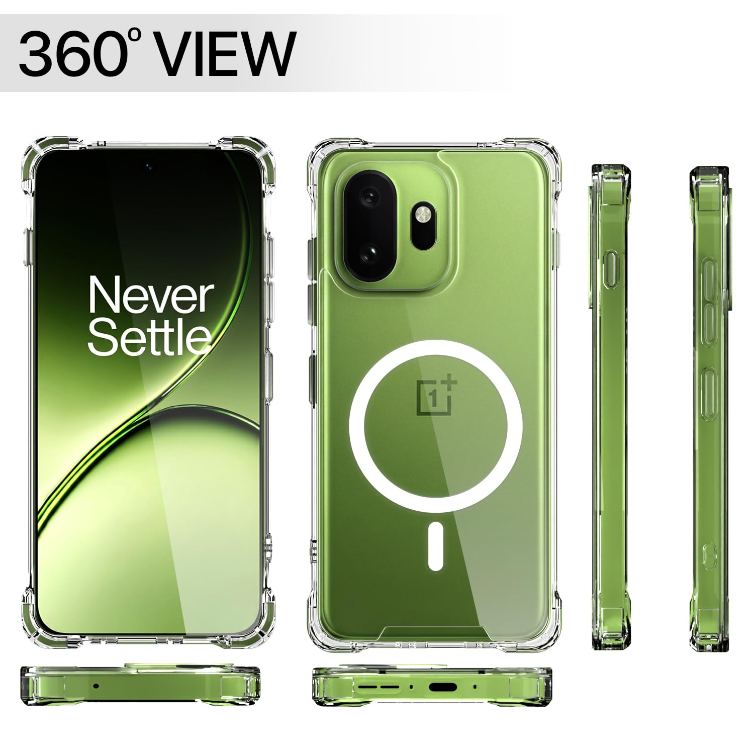 OnePlus 15T 5G MagSafe back cover in transparent mag-safe by Pikkme – photo 7