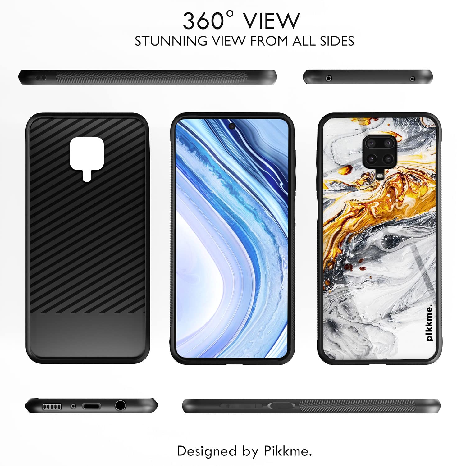 Hybrid Mobile back cover for Redmi Note 9 Pro/Note 9 Pro Max/Poco M2 Pro/Note 10 Lite – Pikkme – photo 2