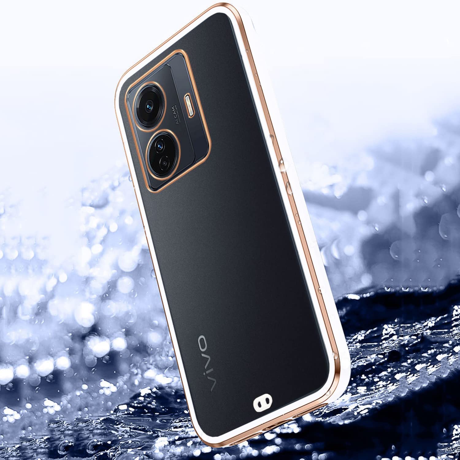 Vivo T1 Pro/iQOO Z6 Pro 5G back cover in tpu, white by Pikkme – photo 5