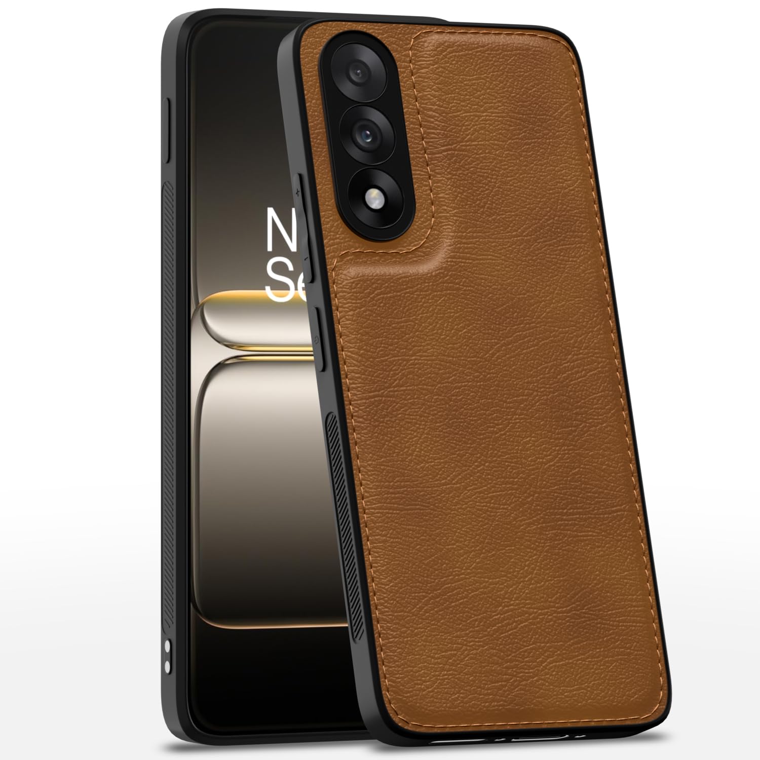 Brown phone cover for OnePlus Nord 5 5G – Pikkme