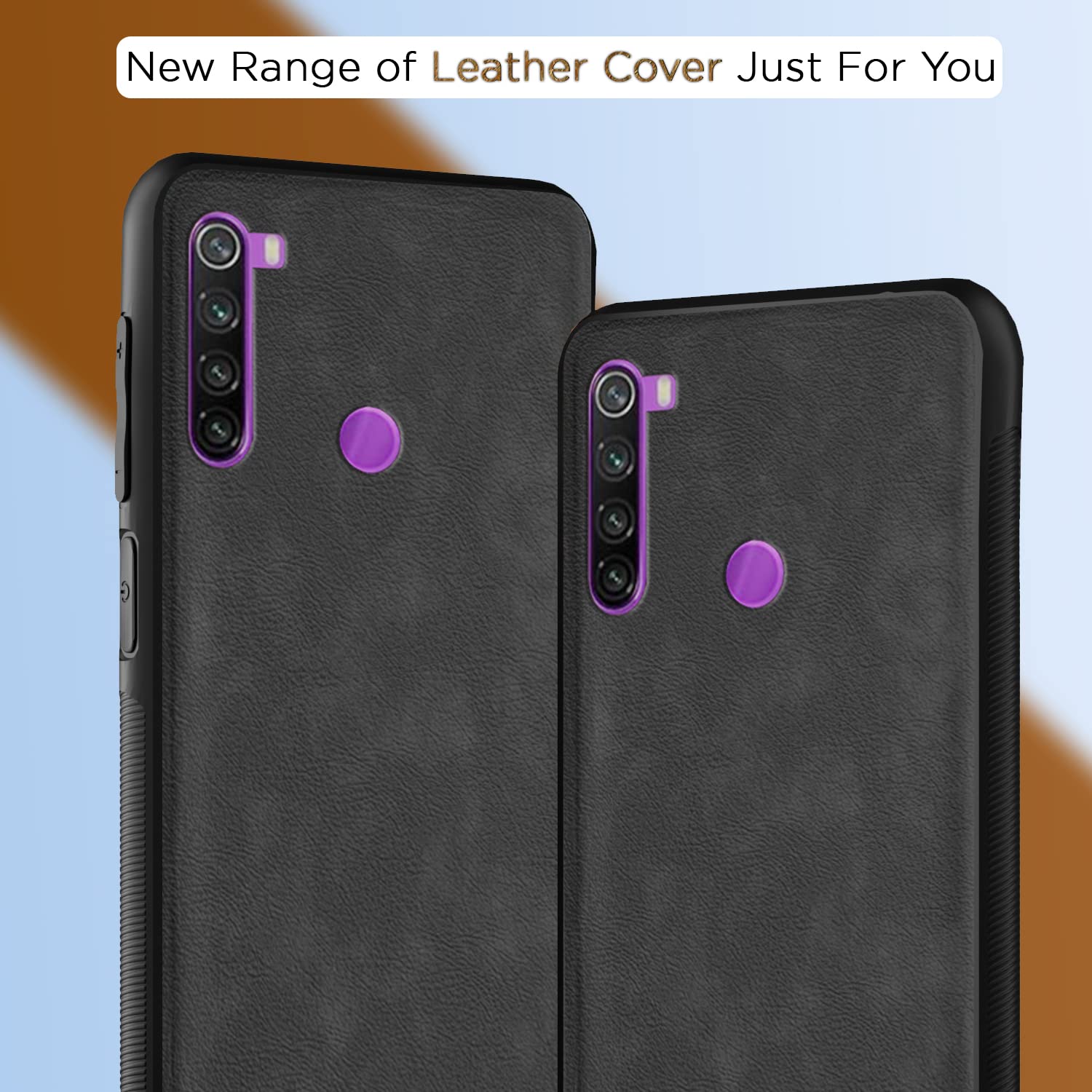 Pikkme grey Leather mobile back cover for Redmi Note 8 – photo 7