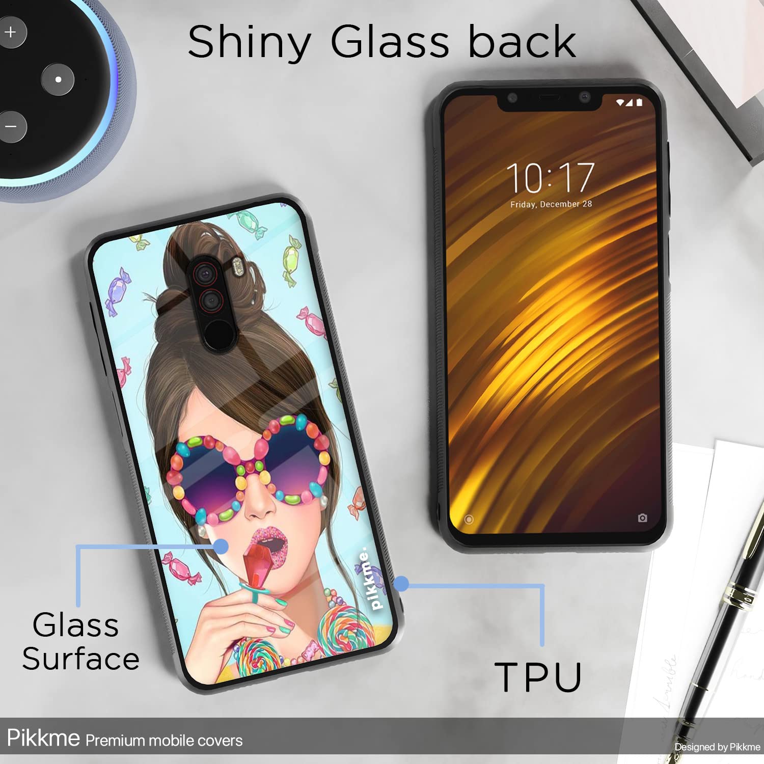 Poco F1 mobile back cover by Pikkme – photo 3