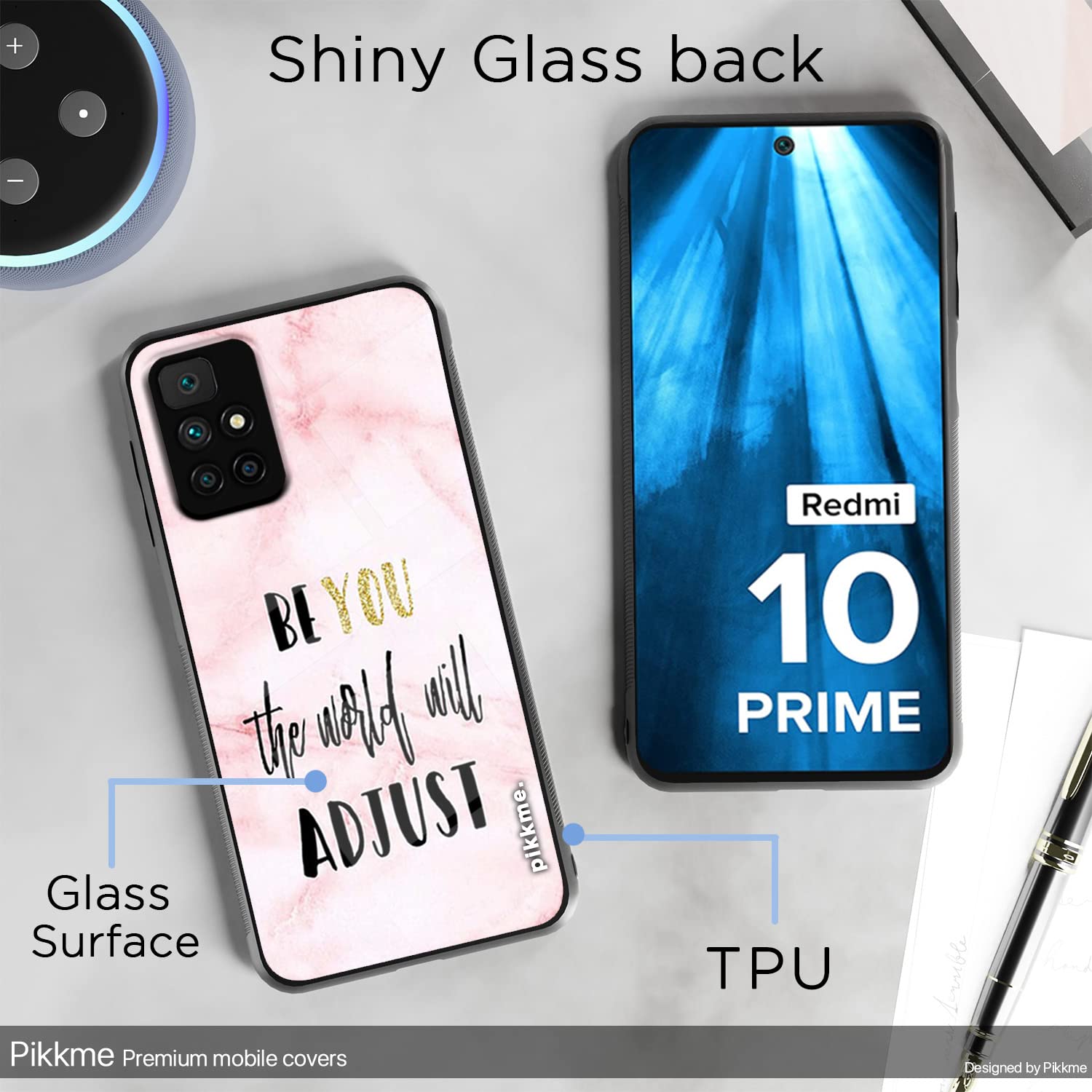 Pikkme Hybrid mobile back cover for Redmi 10 Prime – photo 3