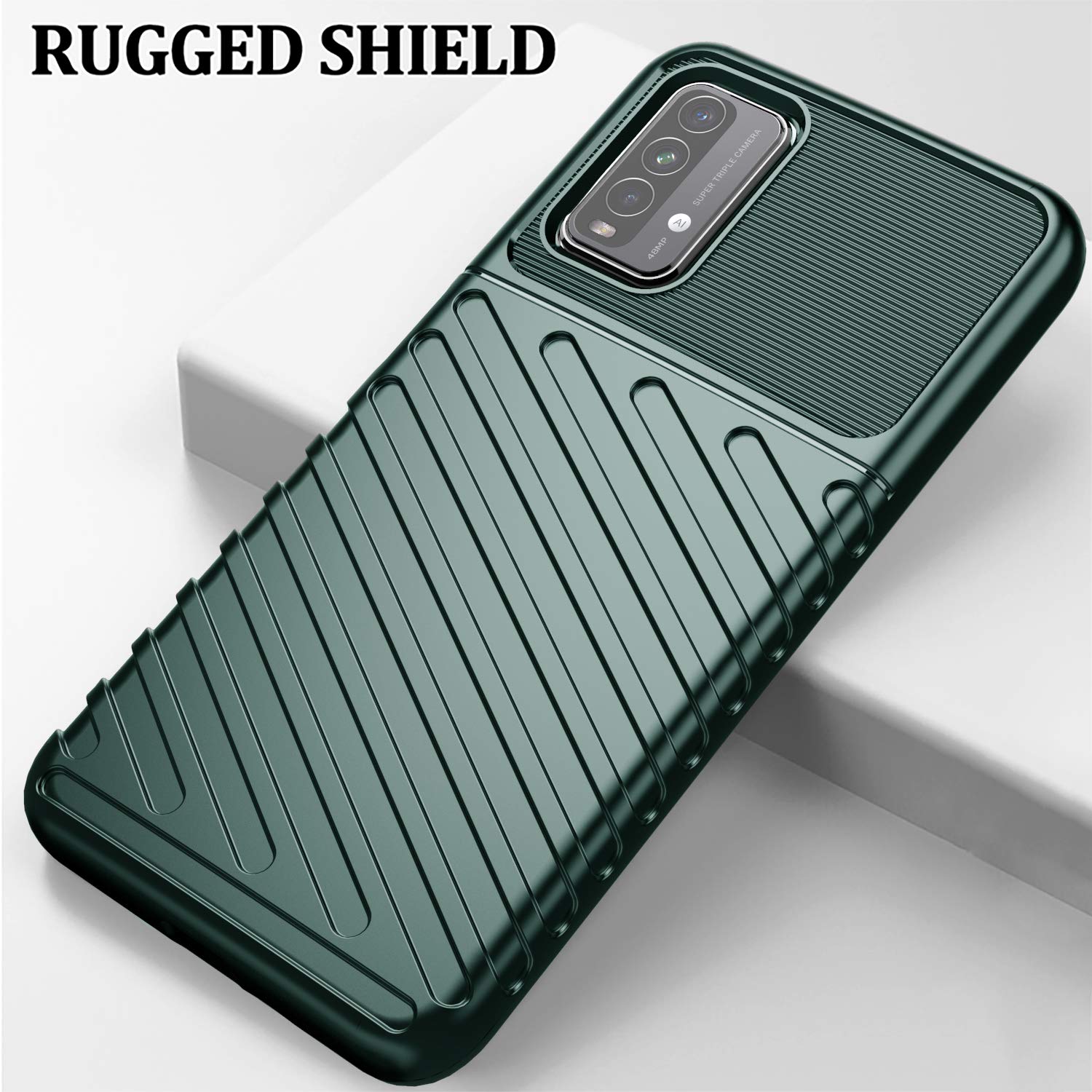 Pikkme green mobile back cover for Redmi 9 Power – photo 2