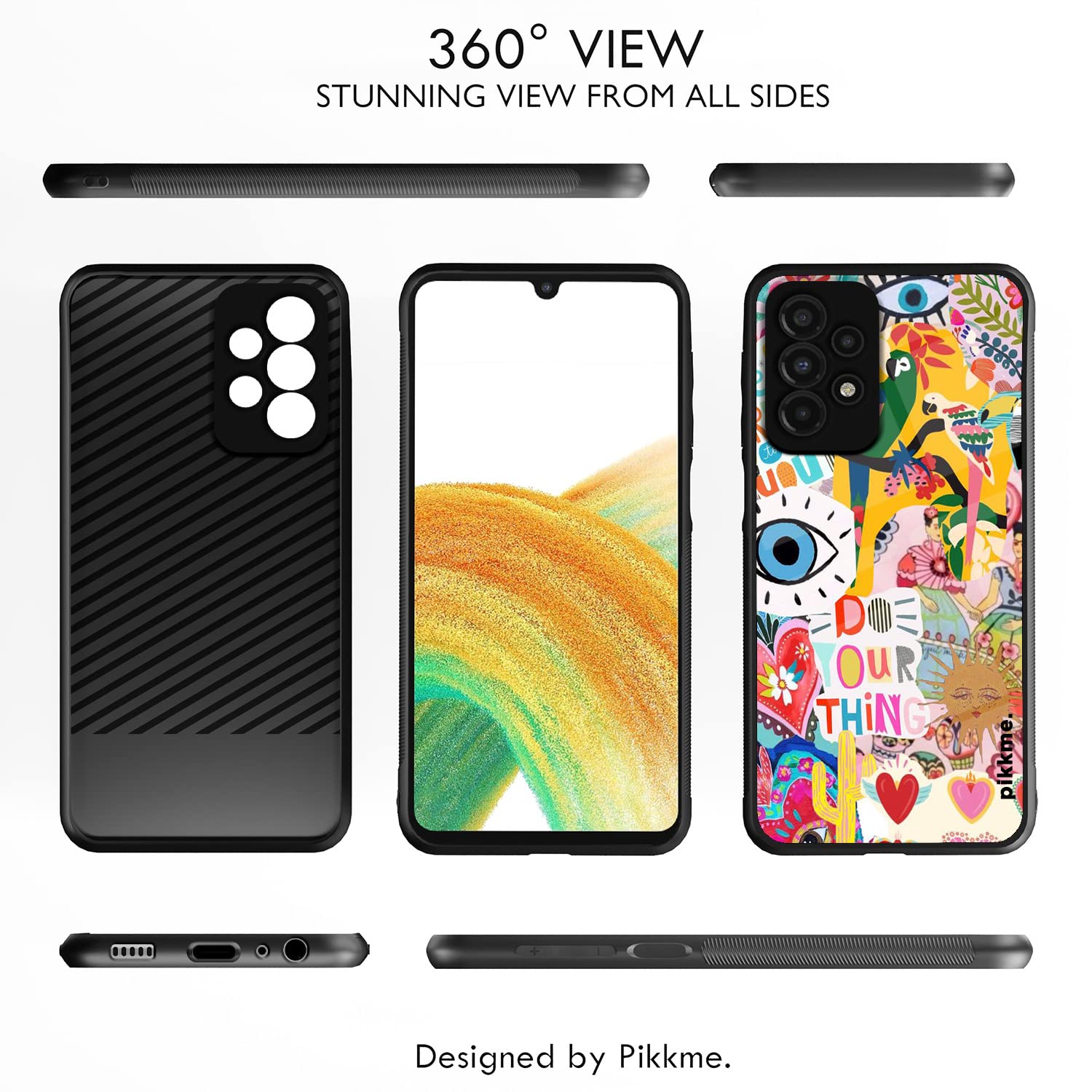 Samsung A13 4G Flower mobile cover by Pikkme – photo 2