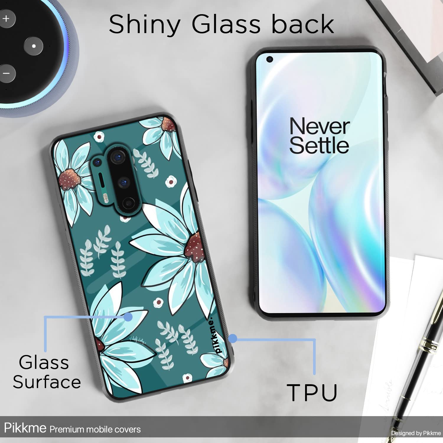 Flower Mobile back cover for OnePlus 8 Pro – Pikkme – photo 3