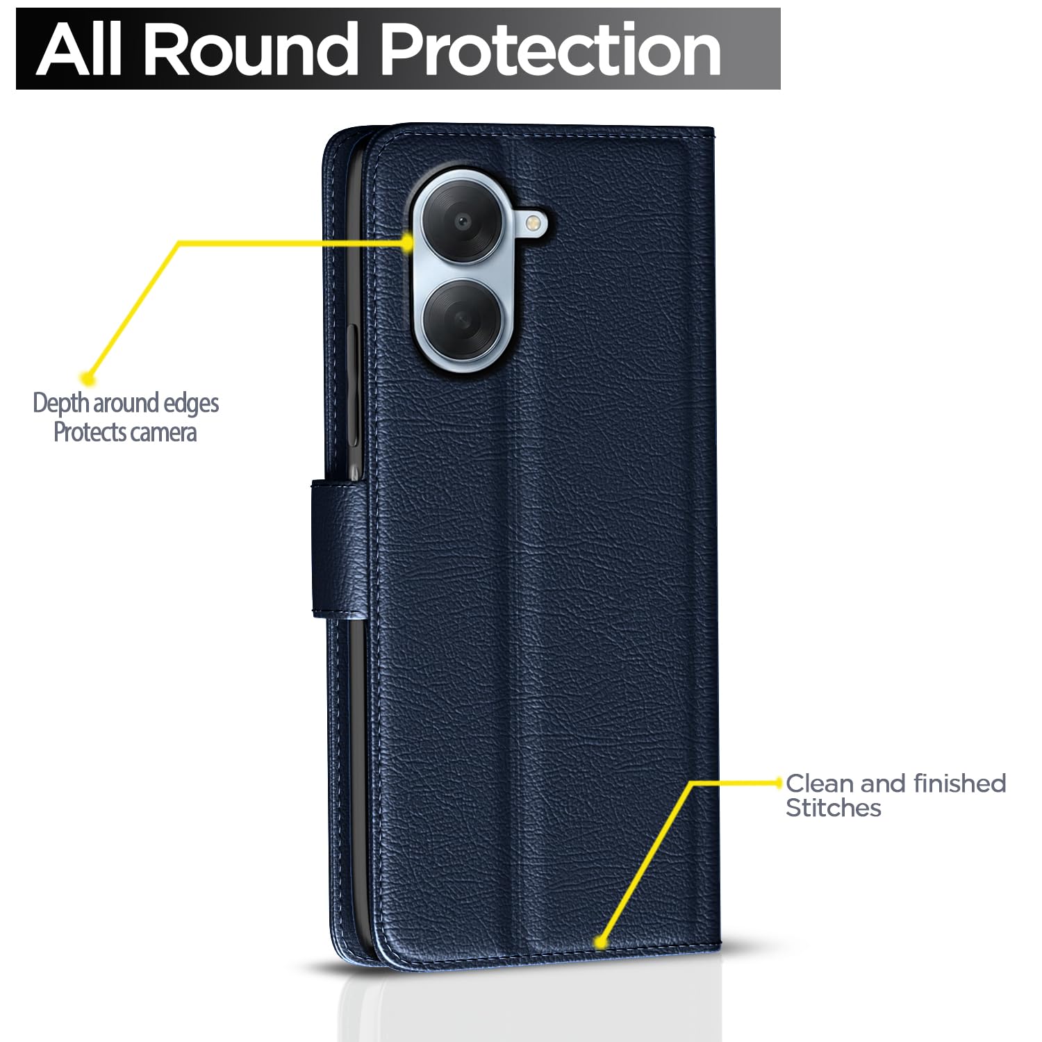 Pikkme blue flip cover for Redmi A7 – photo 4