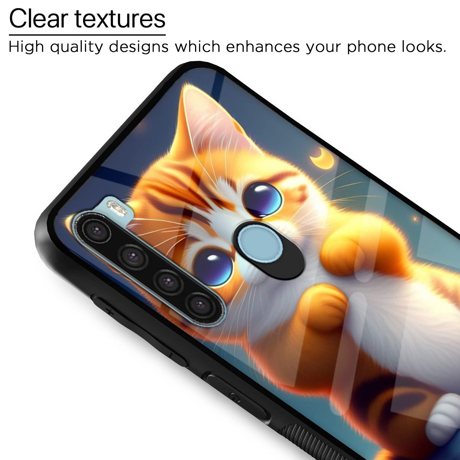Pikkme Cat mobile back cover for Redmi Note 8 – photo 4