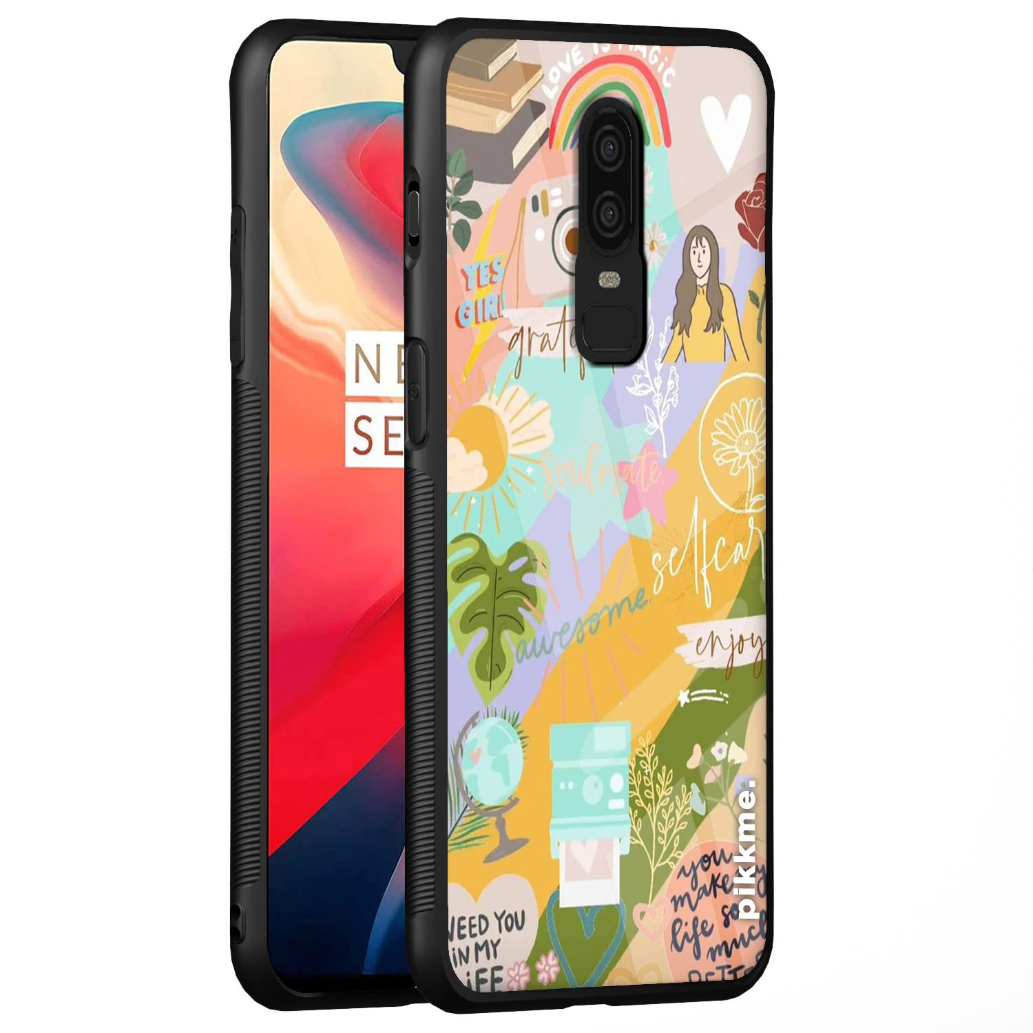 OnePlus 6 Hybrid back cover by Pikkme