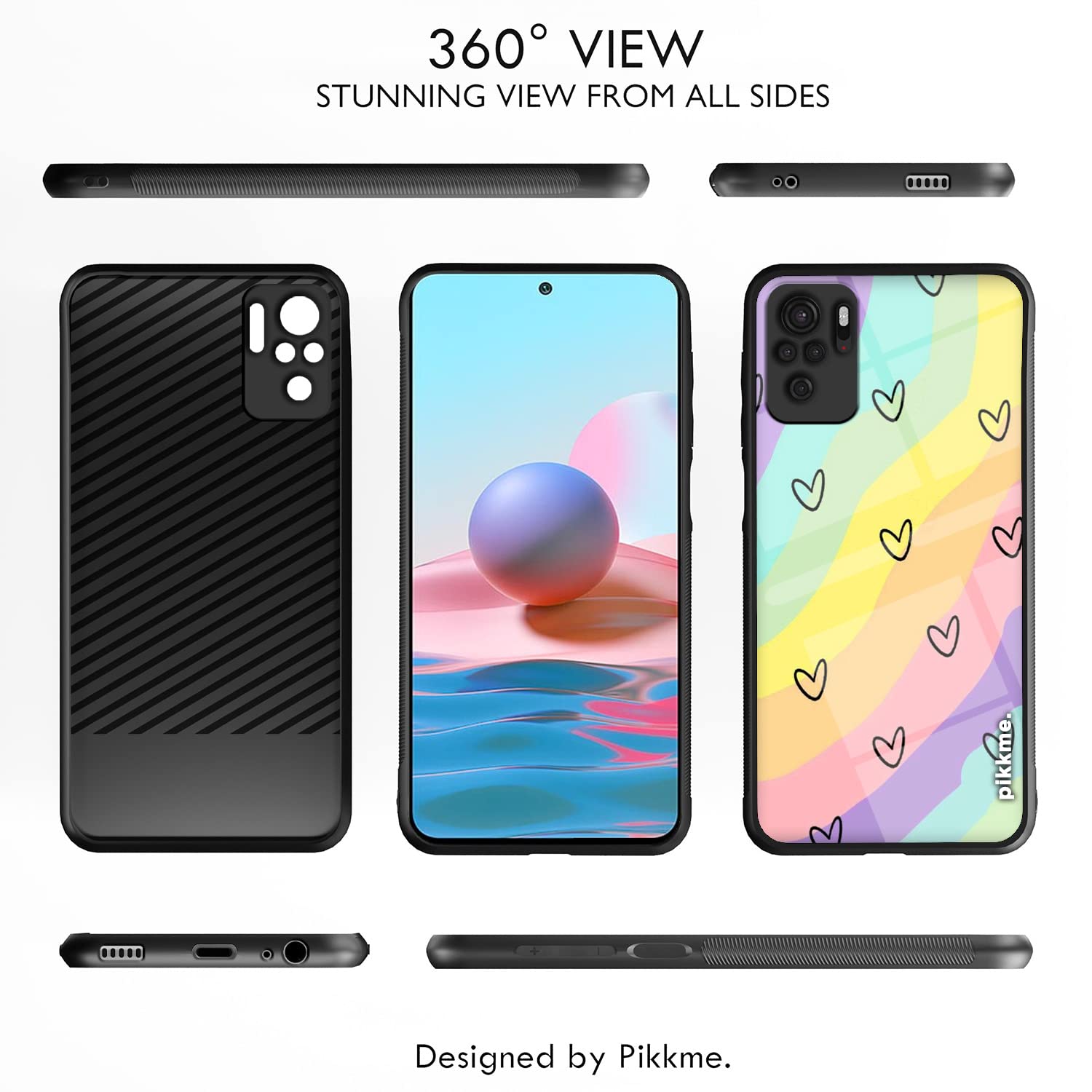 Pikkme Hybrid mobile back cover for Redmi Note 10/Note 10s – photo 2