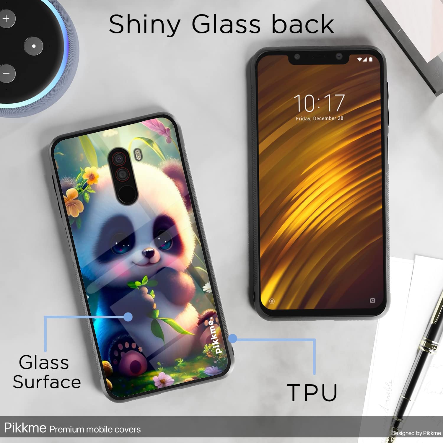 Poco F1 Hybrid mobile back cover by Pikkme – photo 3