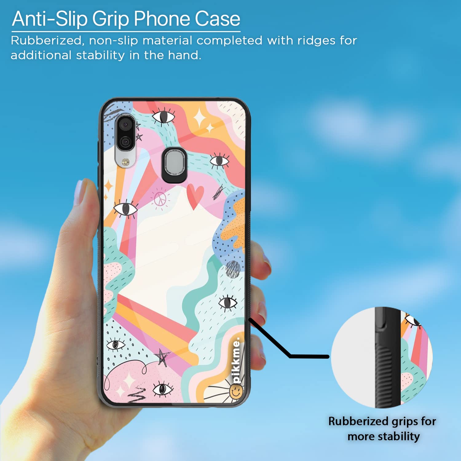 Pikkme Samsung A20/A30/M10s Hybrid phone cover – photo 5