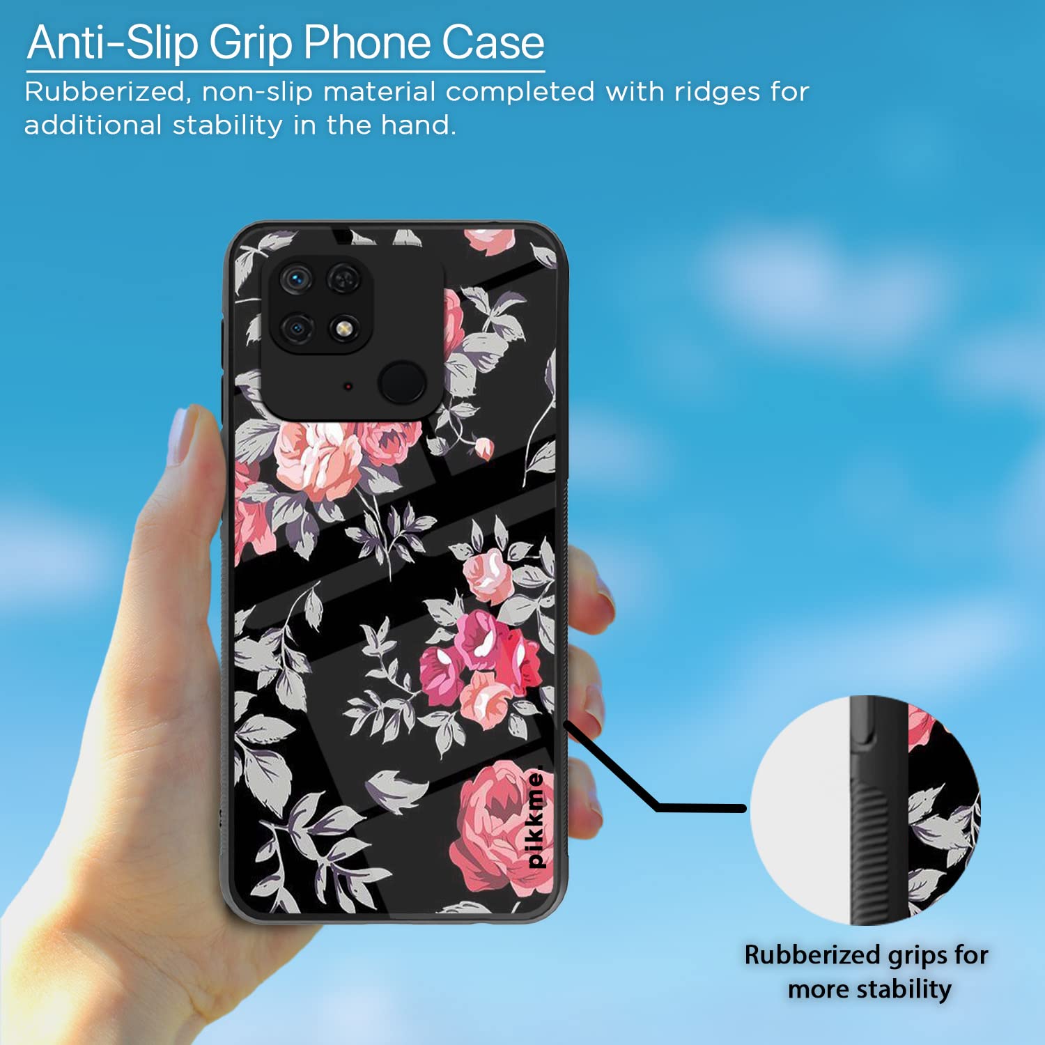 Flower Mobile back cover for Redmi 10/10 Power – Pikkme – photo 5