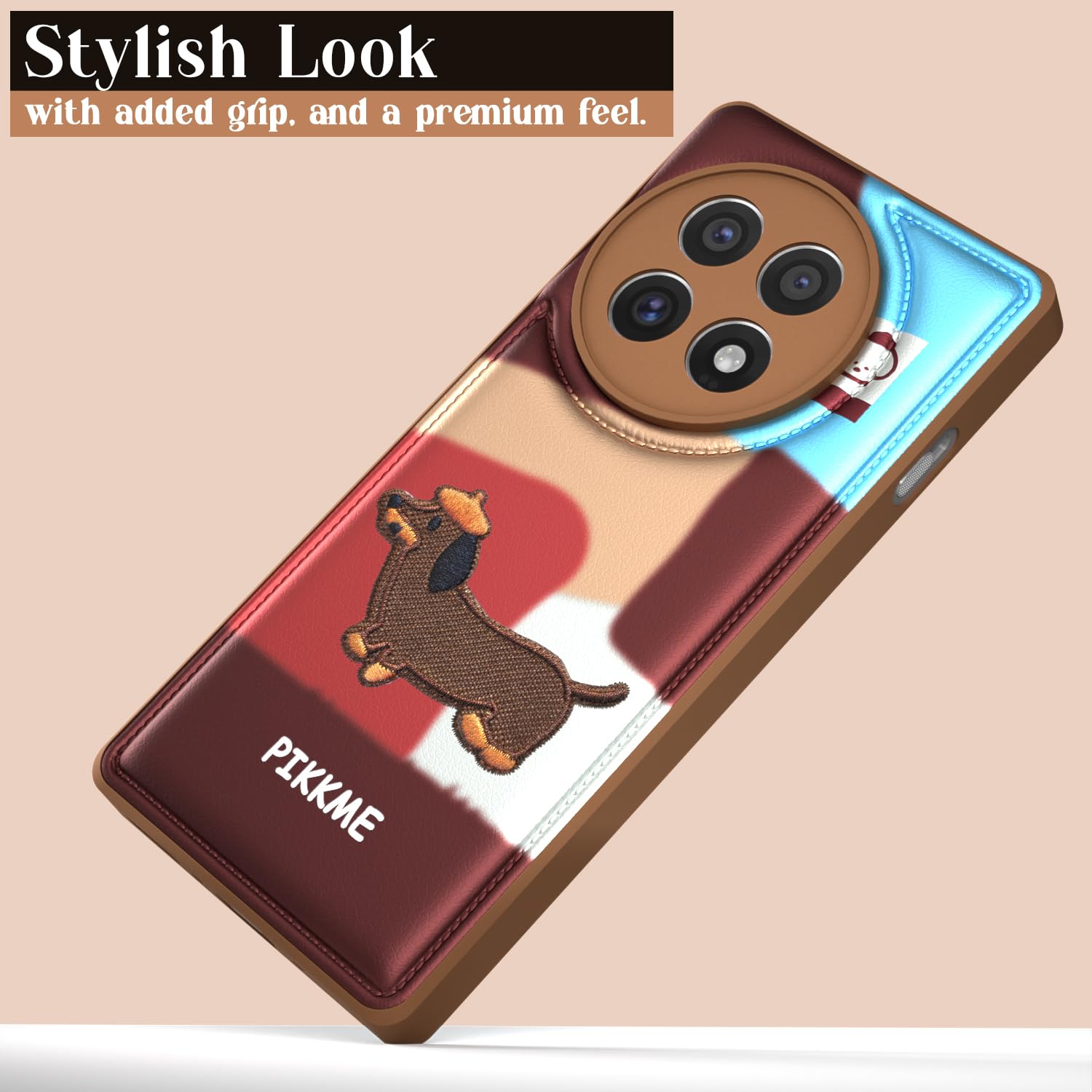 Pikkme OnePlus 13 5G Cute Girlish Dog Series Back Cover (Design3)