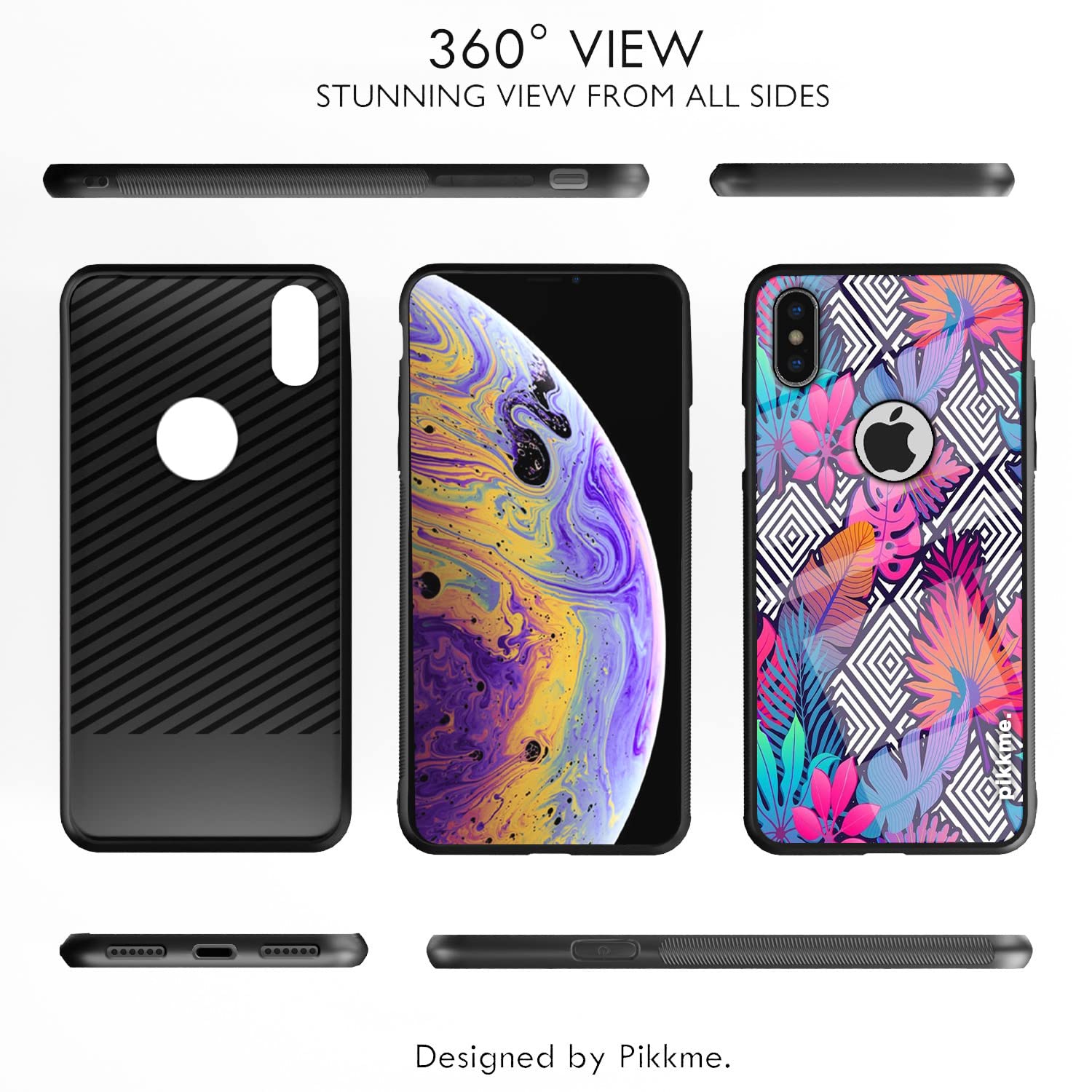iPhone X/XS Flower mobile back cover by Pikkme – photo 2