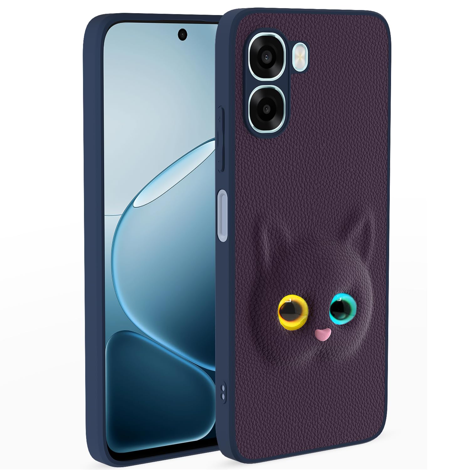 Purple mobile back cover for Oppo A6X 5G – Pikkme