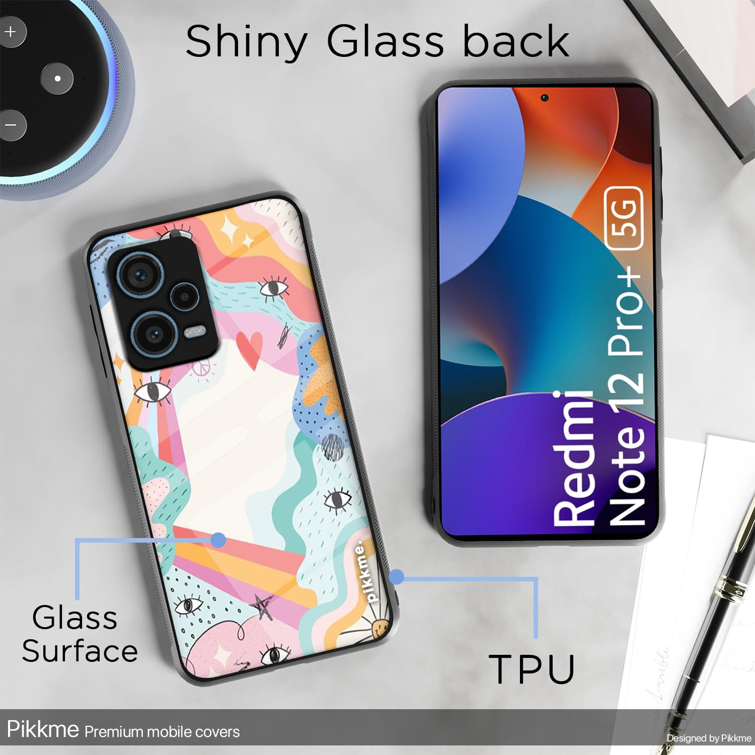 Pikkme Hybrid mobile back cover for Redmi Note 12 Pro Plus 5G – photo 3