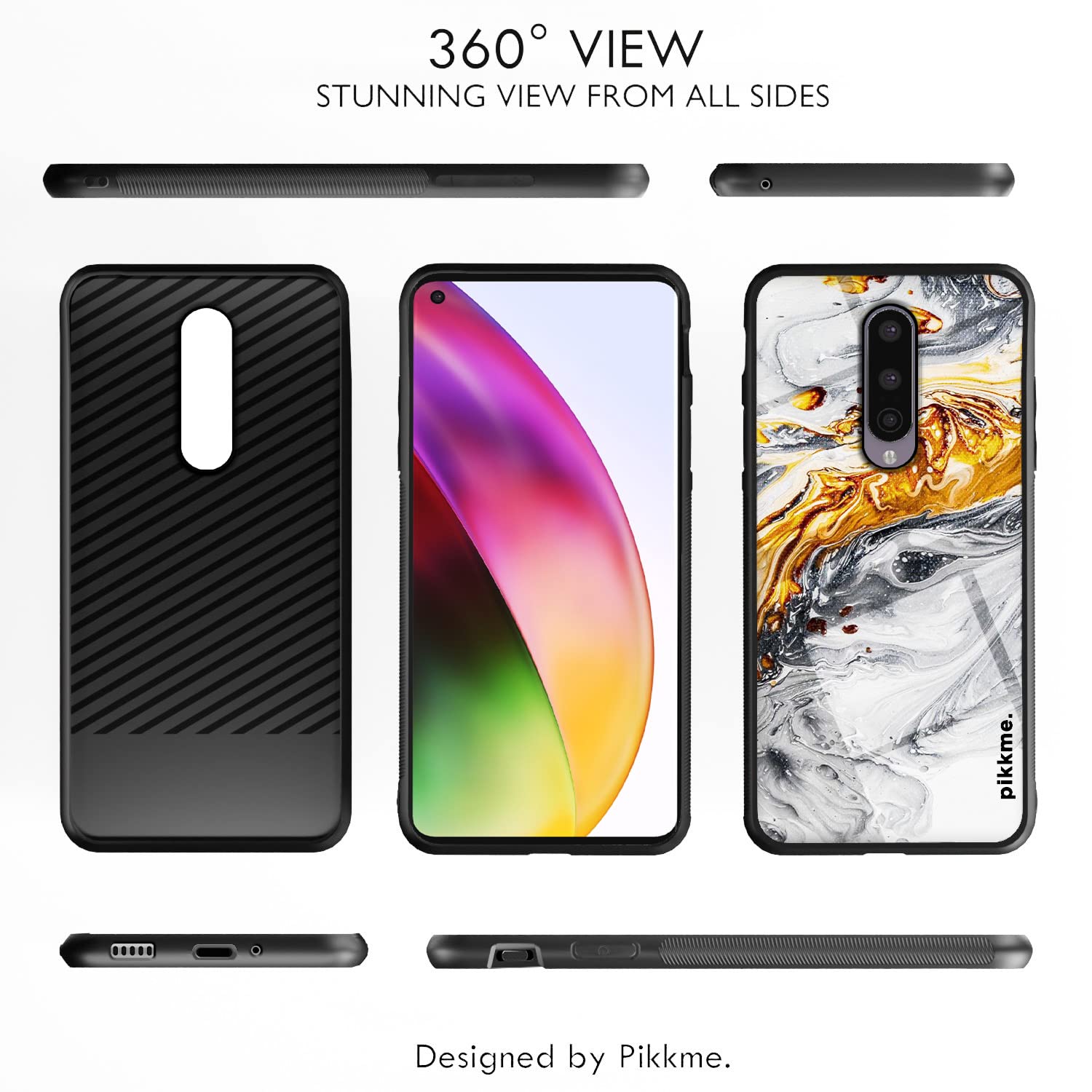 Hybrid Mobile back cover for OnePlus 8 – Pikkme – photo 2