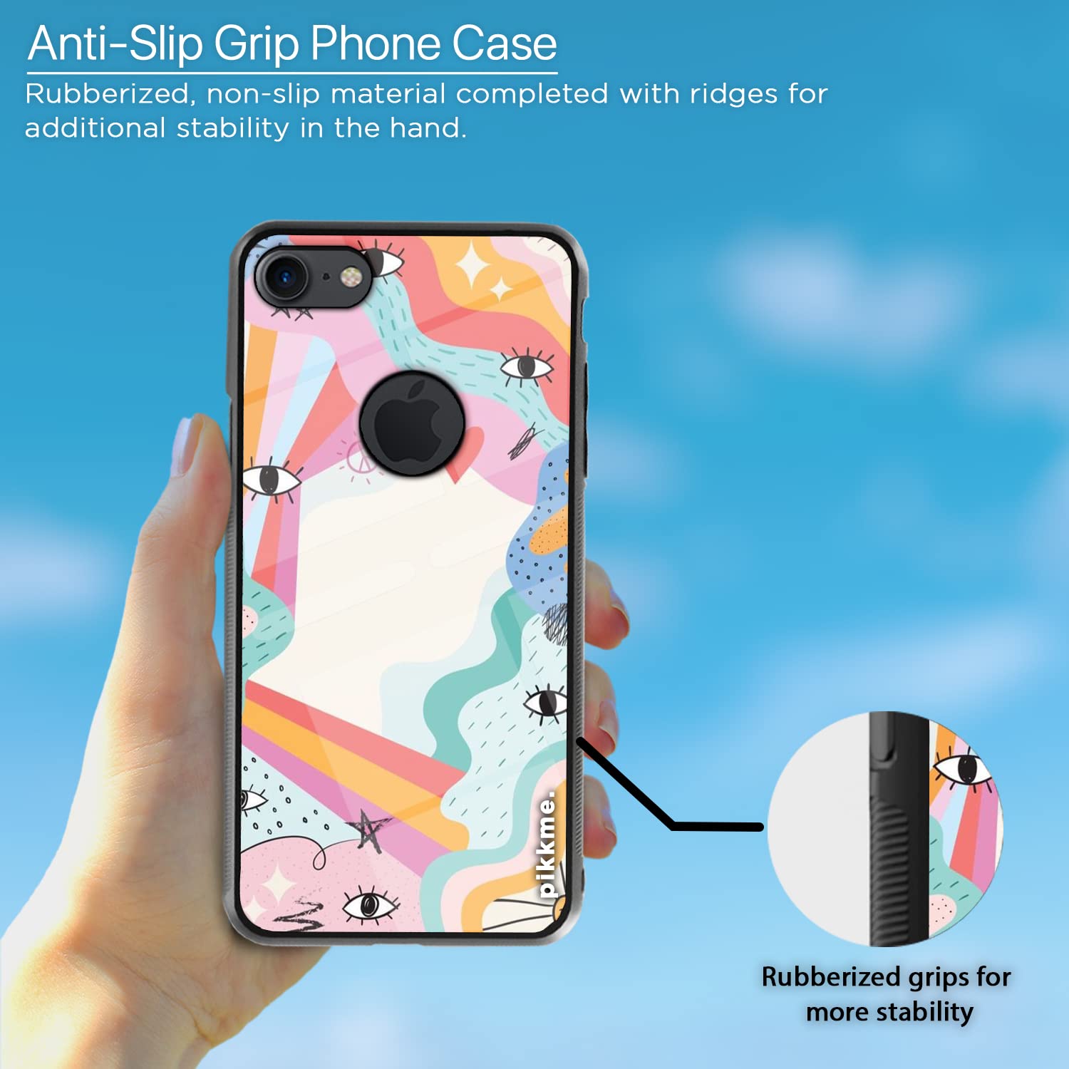 iPhone 7/8 Hybrid phone cover by Pikkme – photo 5
