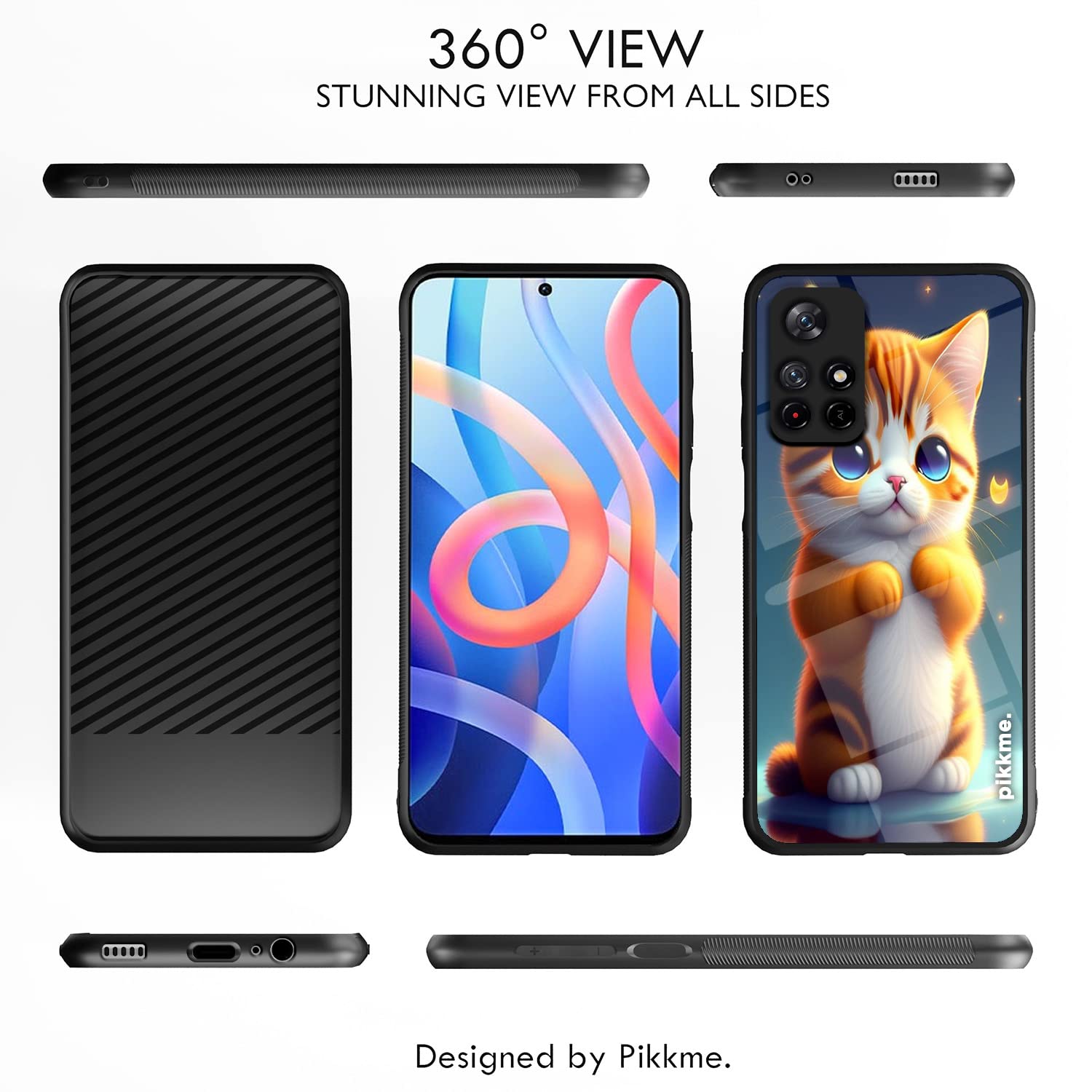 Redmi Note 11T/Poco M4 Pro 5G Cat phone cover by Pikkme – photo 2