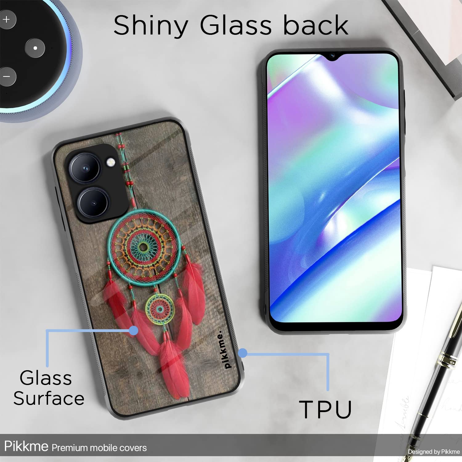 Realme C33 Flower mobile back cover by Pikkme – photo 3