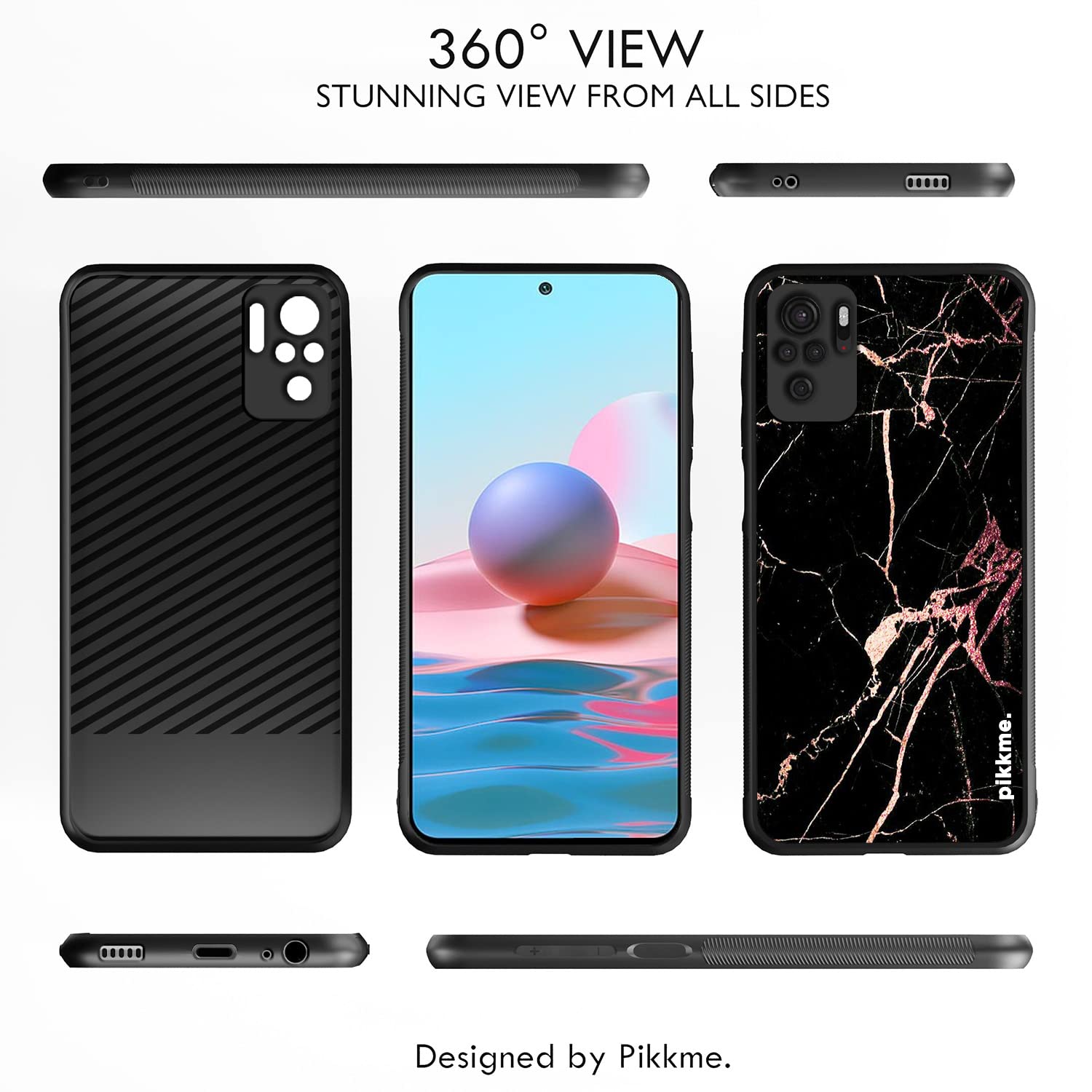 Redmi Note 10/Note 10s Hybrid phone cover by Pikkme – photo 2