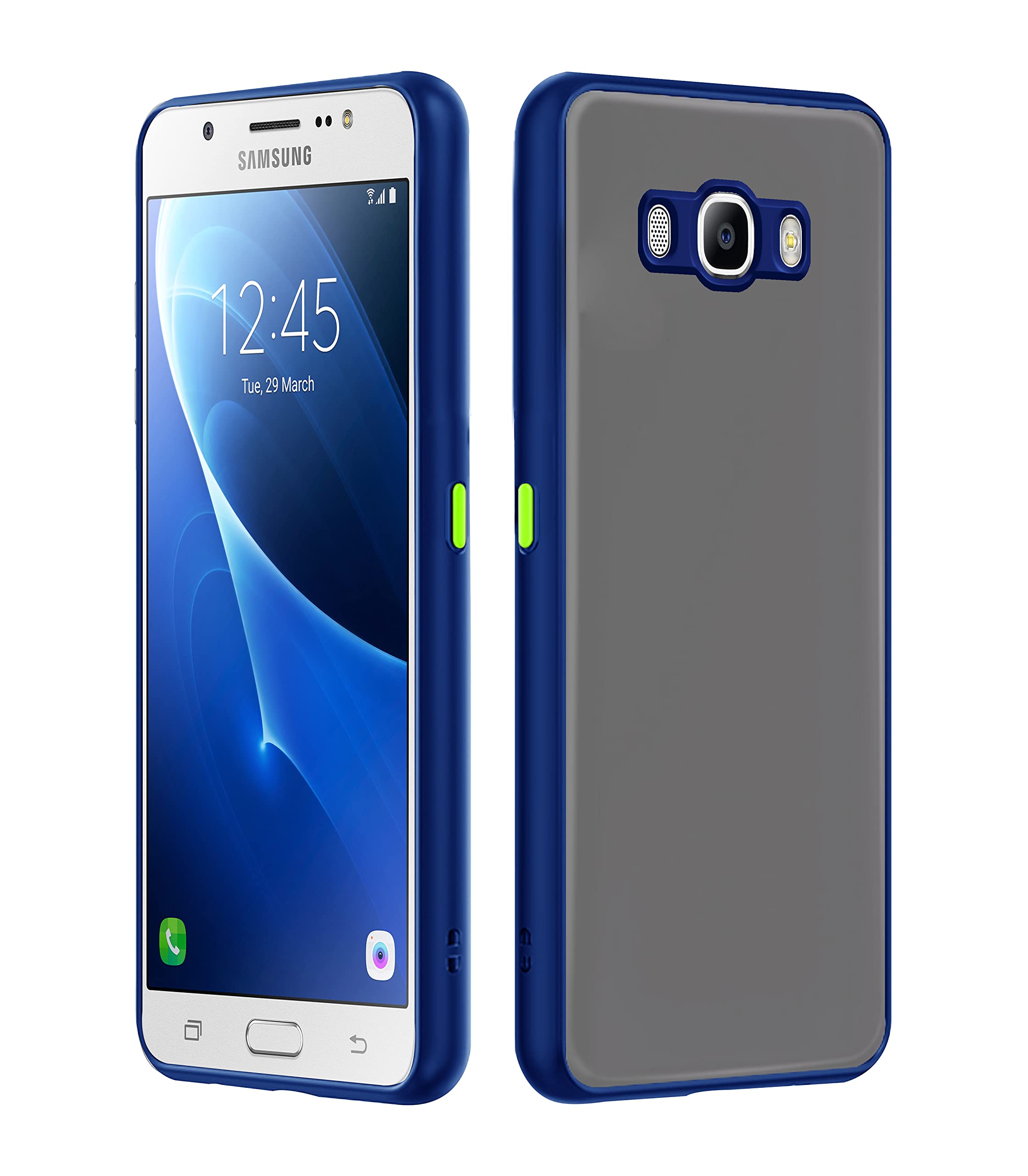 Pikkme blue back cover for Samsung J7 2016