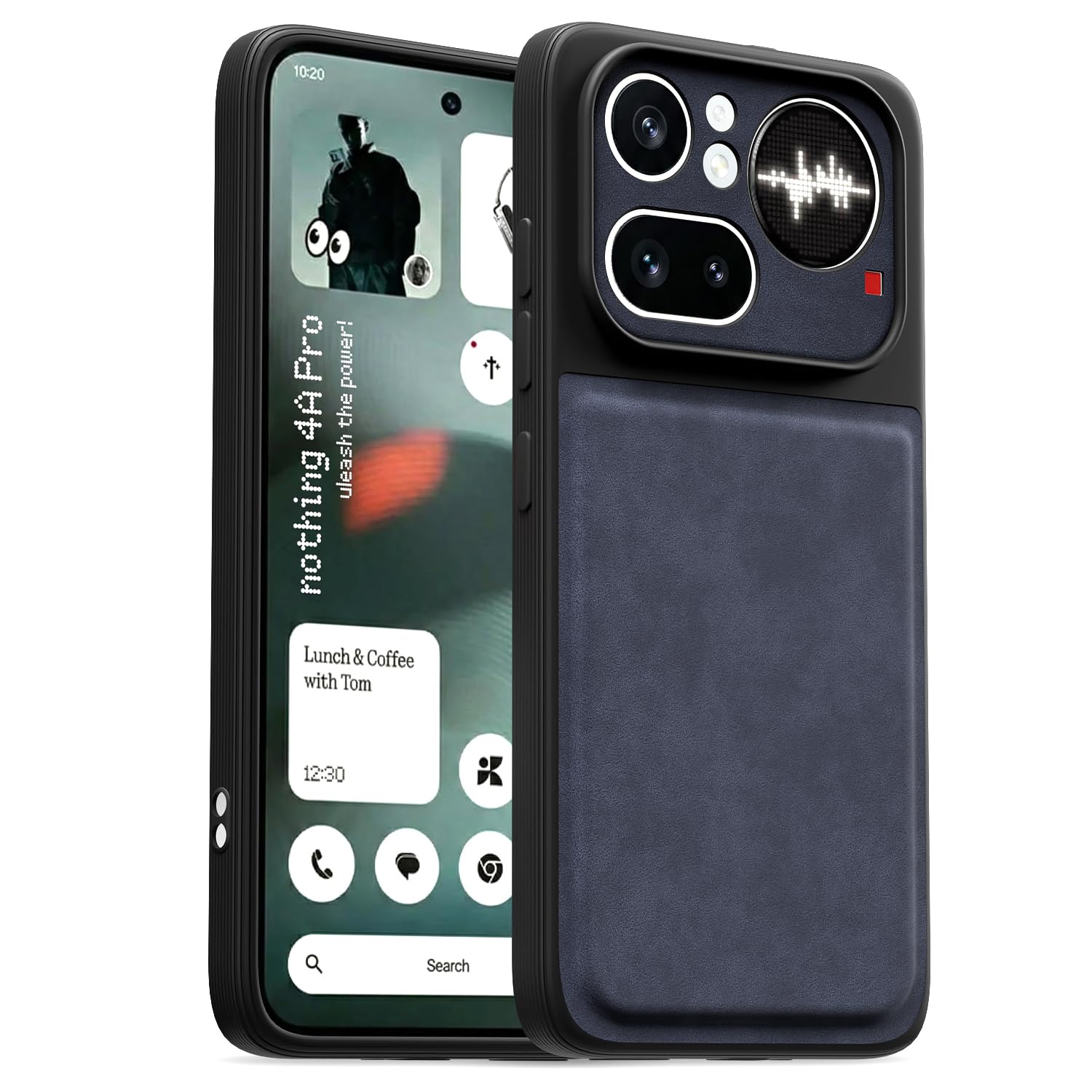 Pikkme blue phone cover for Nothing Phone 4a Pro 5G