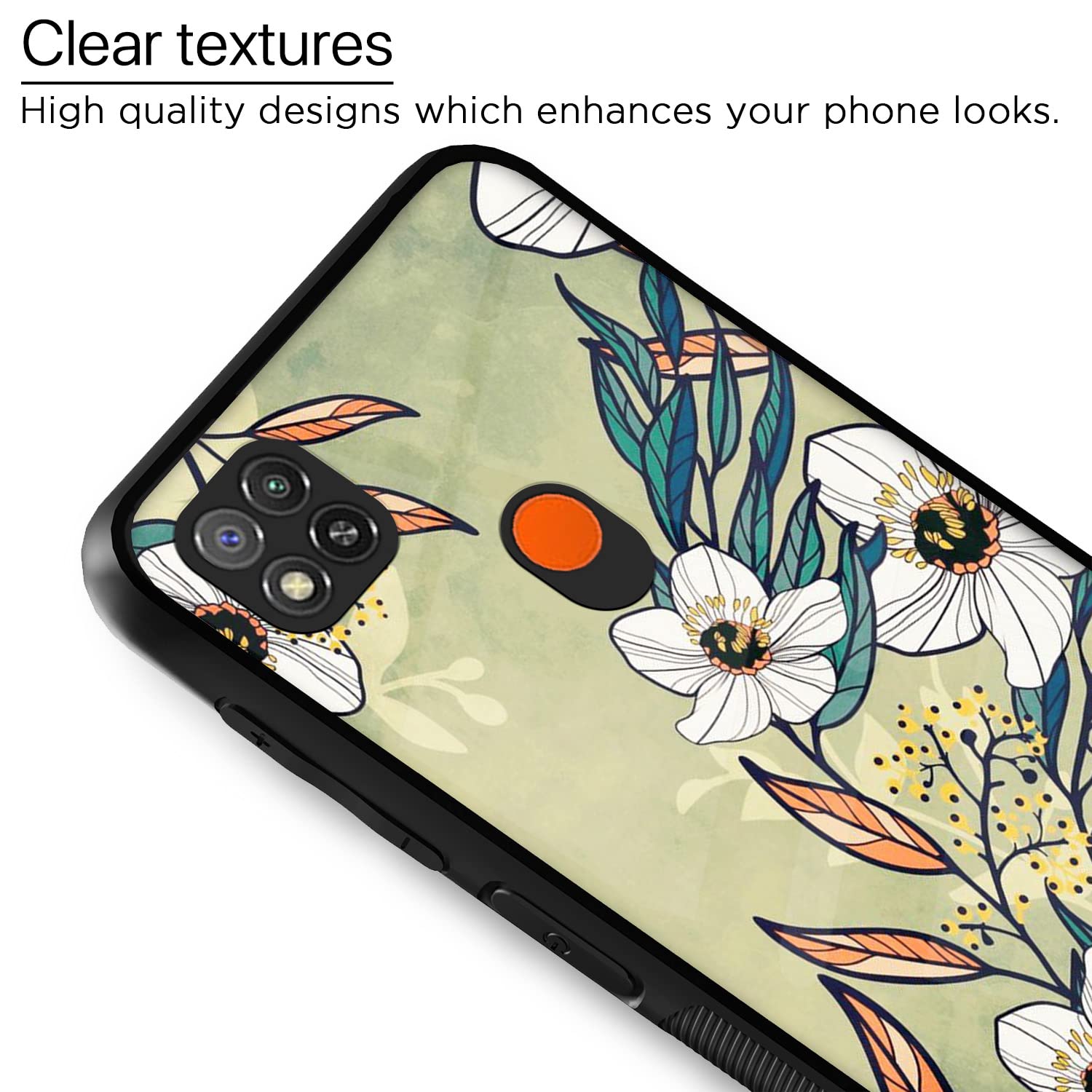 Redmi 10A/9, Poco C31 Flower mobile back cover by Pikkme – photo 4