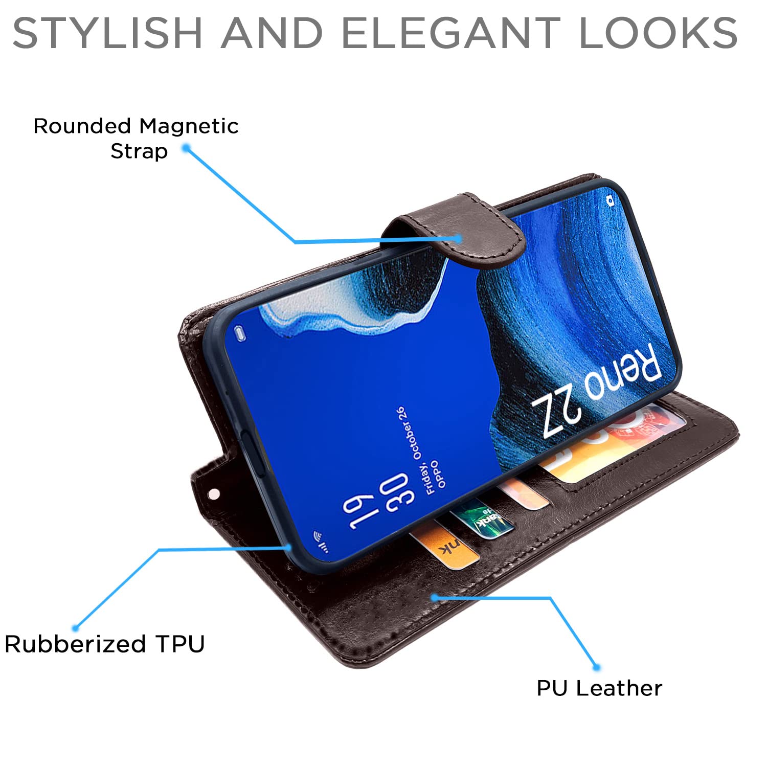 Pikkme Reno 2Z/2F coffee flip cover – photo 6