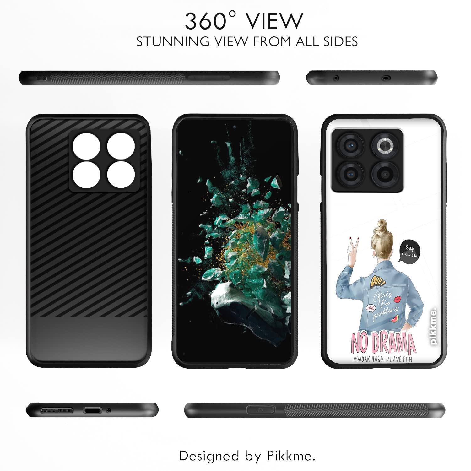 Pikkme Hybrid phone cover for OnePlus 10T 5G – photo 2