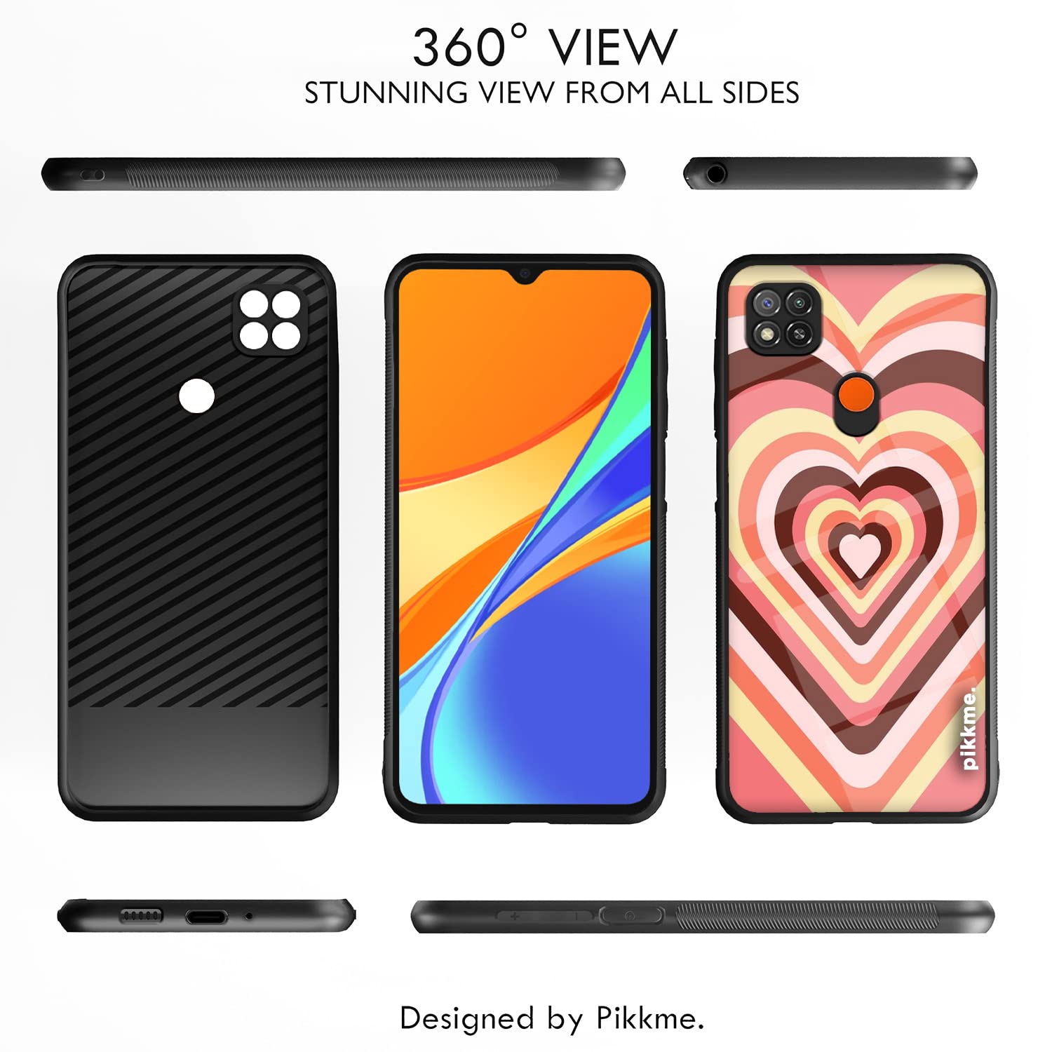 Redmi 10A/9, Poco C31 Hybrid mobile cover by Pikkme – photo 2