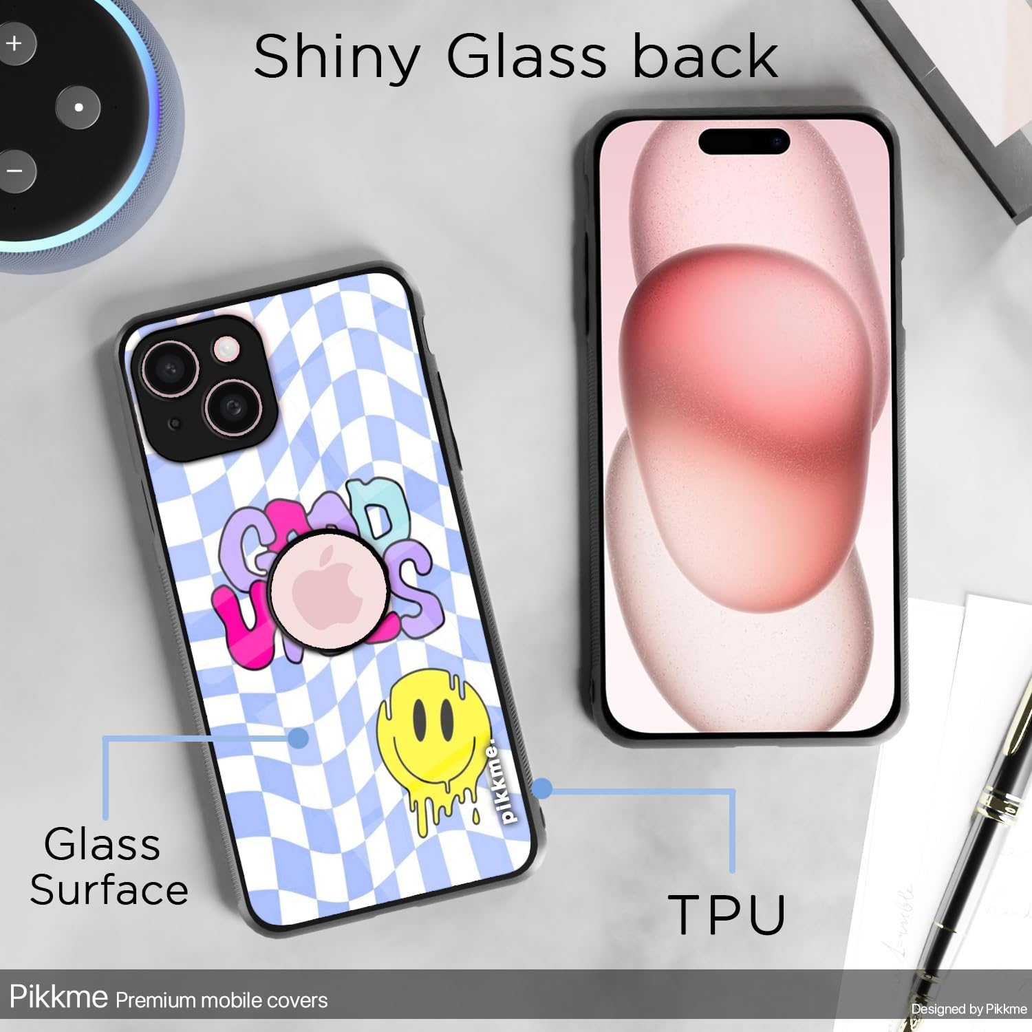 Pikkme Hybrid mobile back cover for iPhone 15 – photo 3