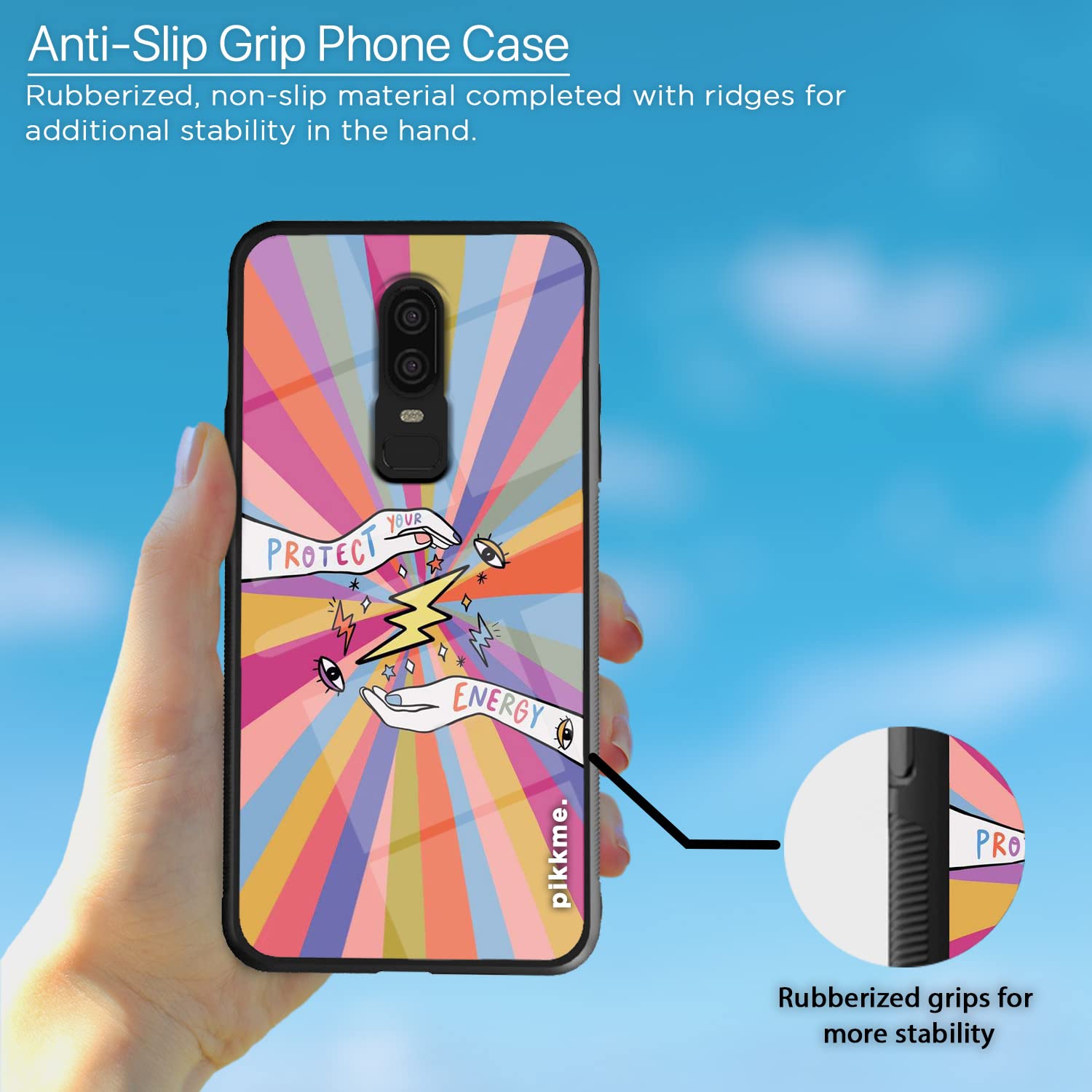 Pikkme Hybrid mobile back cover for OnePlus 6 – photo 5