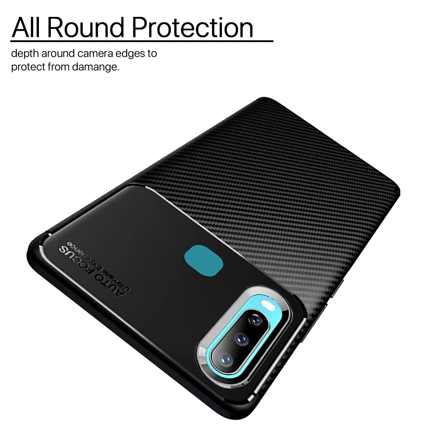 Pikkme black mobile cover for Vivo Y12/Y15/Y17/U10 – photo 2