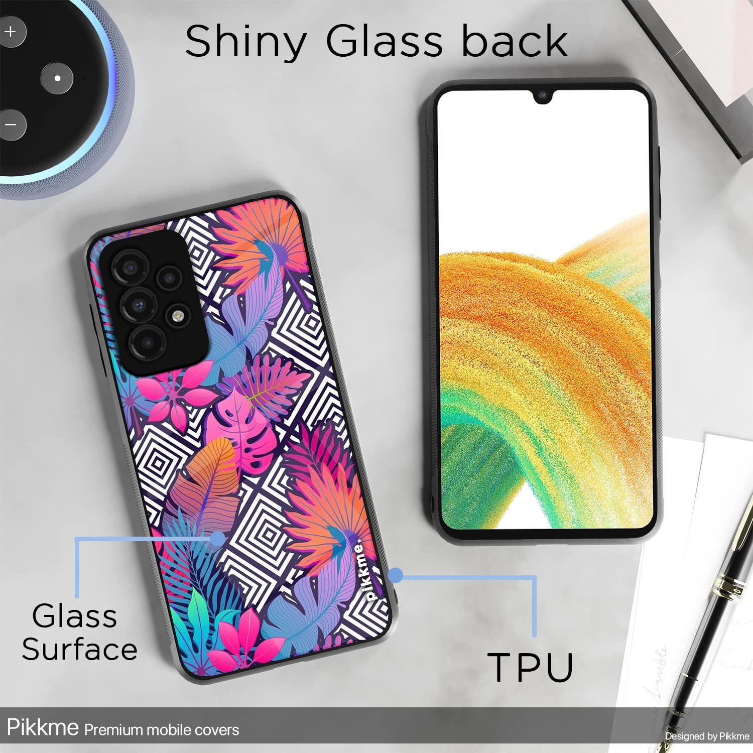 Samsung A13 4G Flower mobile cover by Pikkme – photo 3