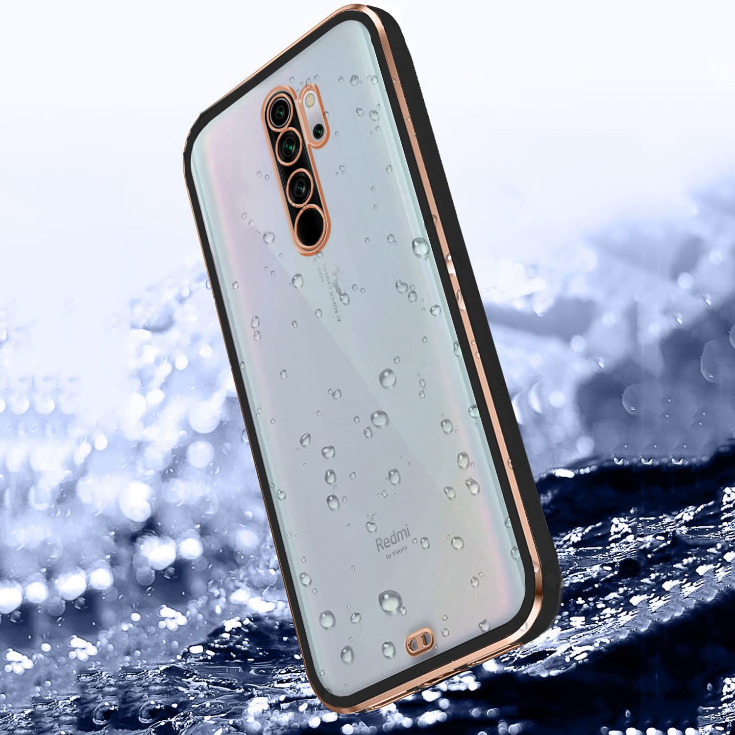 Pikkme black Chrome back cover for Redmi Note 8 Pro – photo 2
