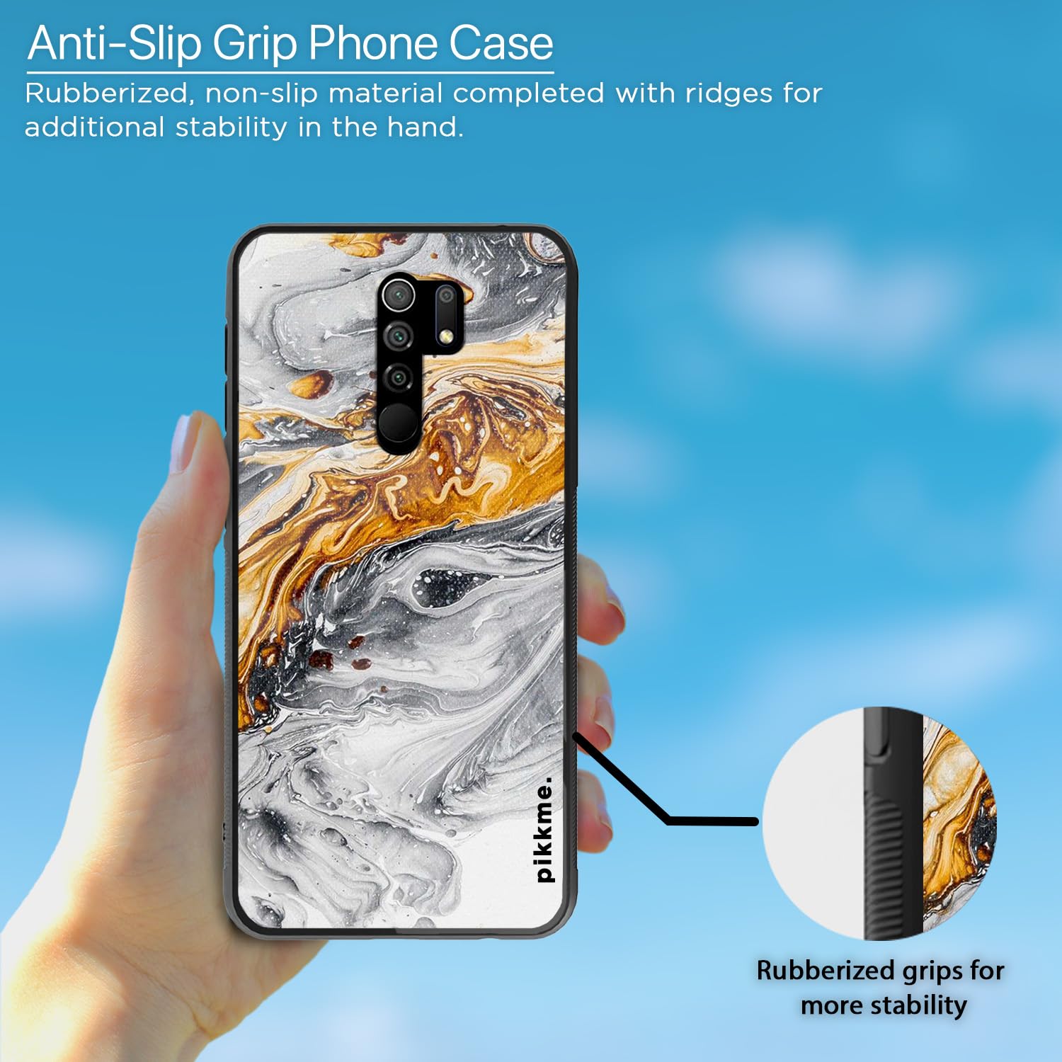 Pikkme Redmi 9 Prime Hybrid phone cover – photo 5