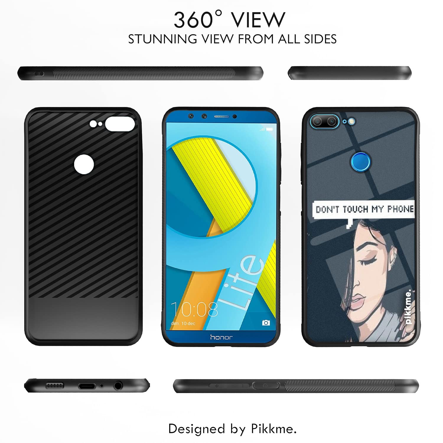 Honor 9 Lite Hybrid back cover by Pikkme – photo 2