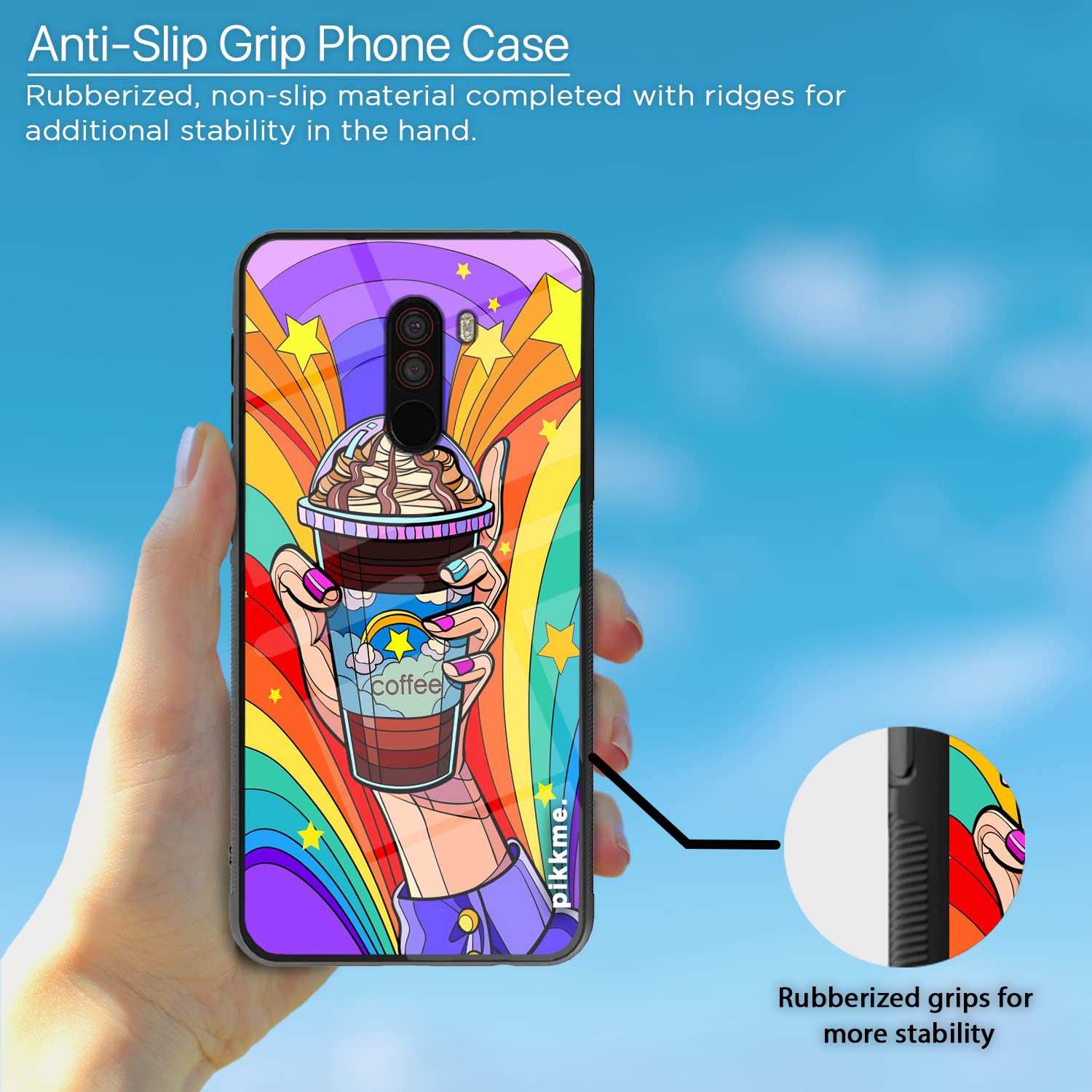 Pikkme Hybrid mobile back cover for Poco F1 – photo 5