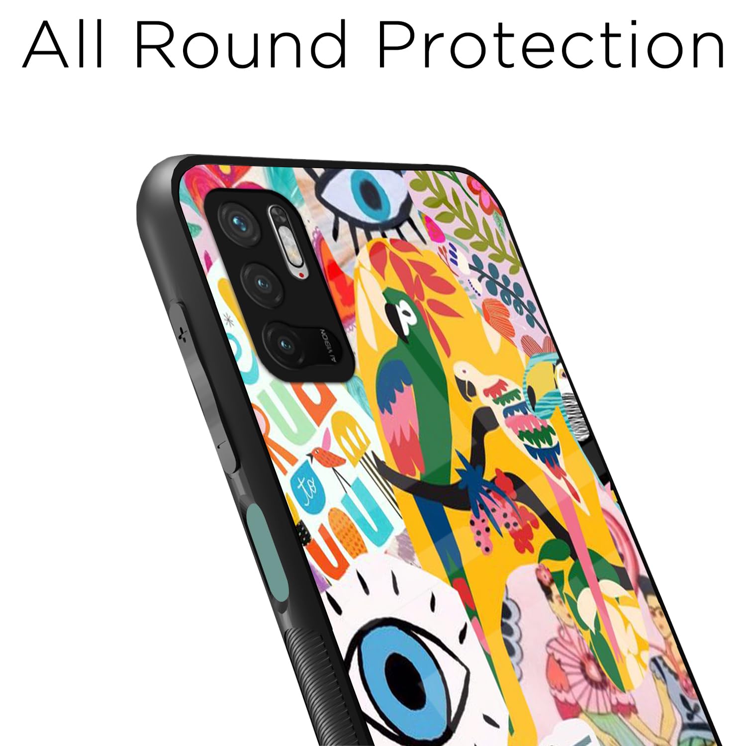 Redmi Note 10T/Poco M3 Pro 5G Flower phone cover by Pikkme – photo 7