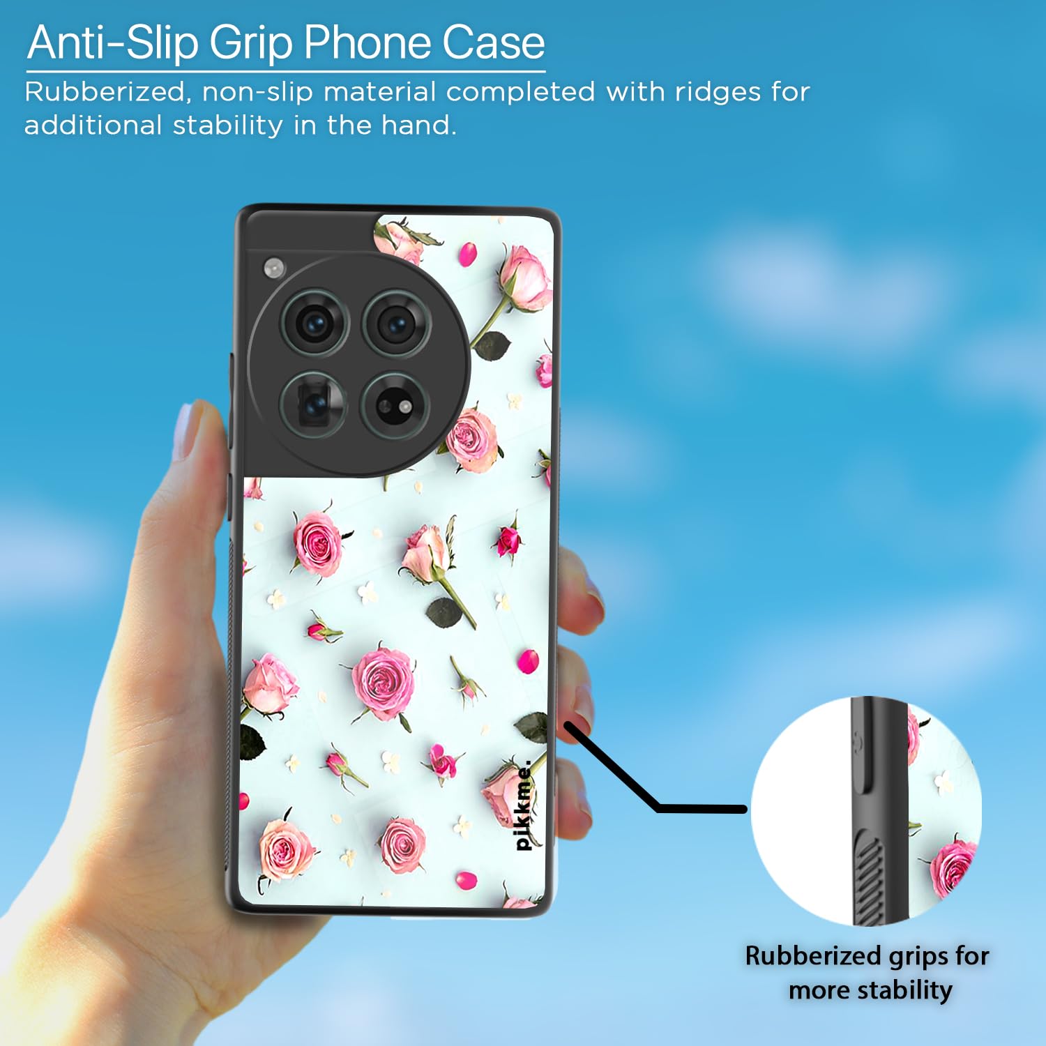 Pikkme Flower mobile cover for OnePlus 12 5G – photo 5