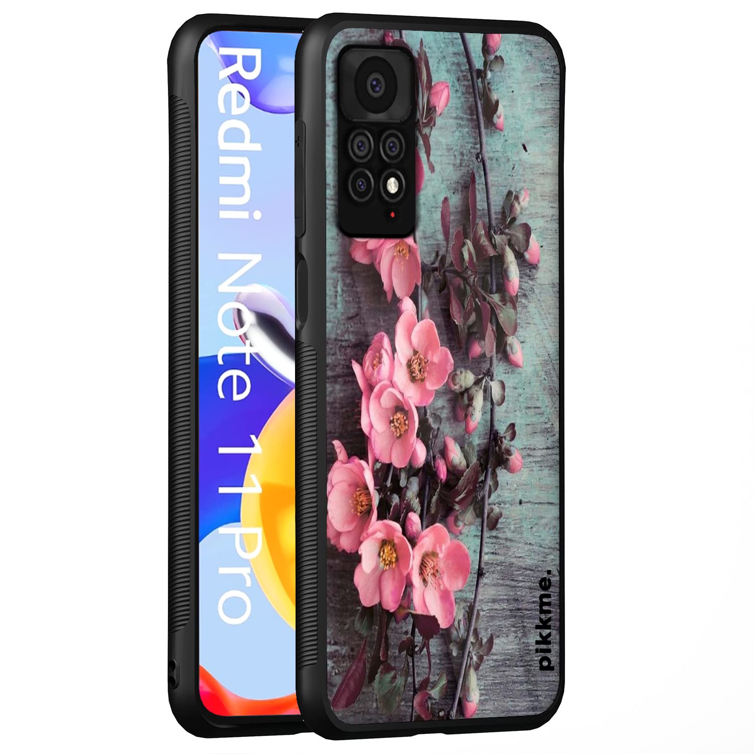 Pikkme Redmi Note 11 Pro/Note 11 Pro Plus 5G Flower back cover